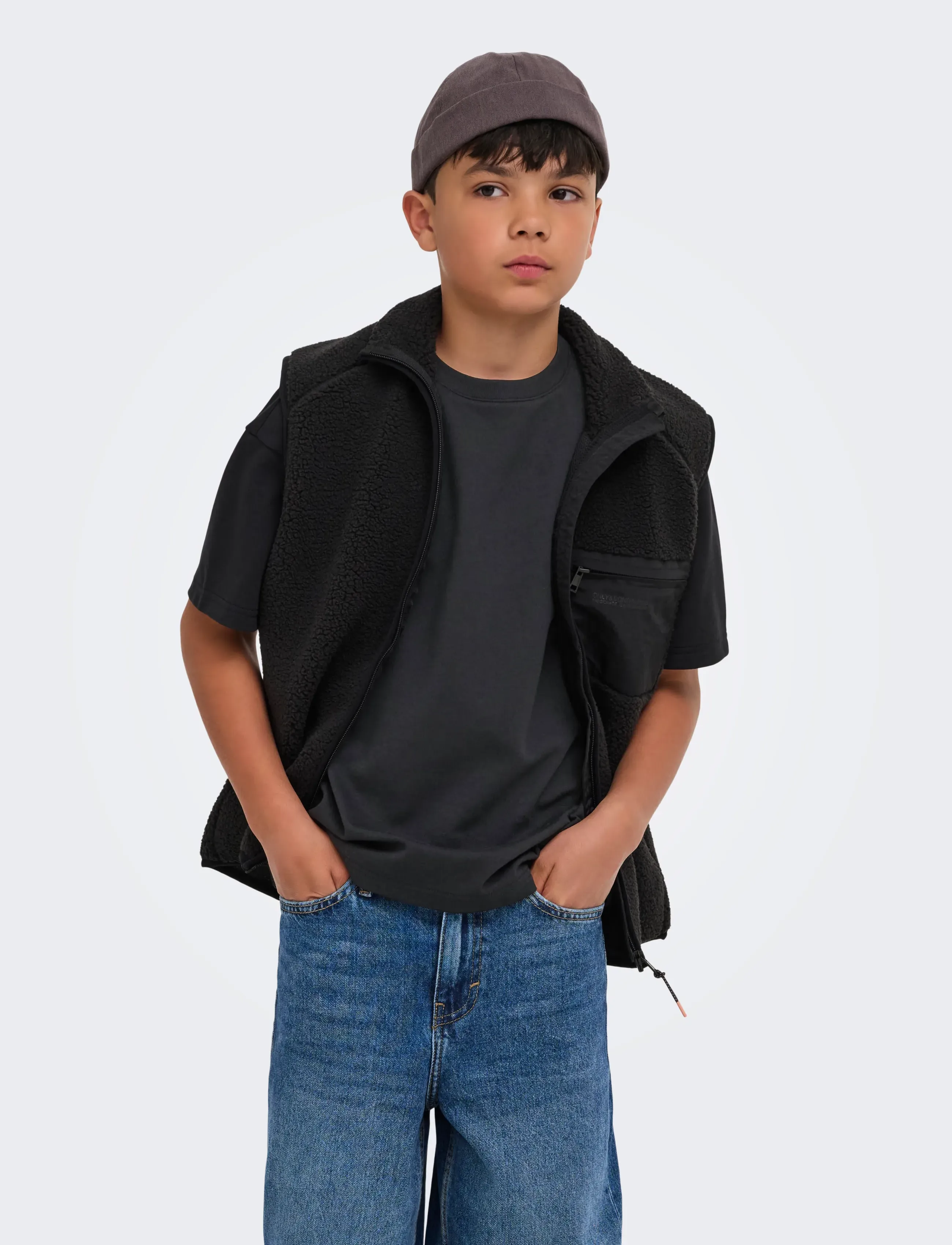 ONLY & SONS - OSJCASPIAN AIRFLEX BOXY SS TEE NOOS - black - 0