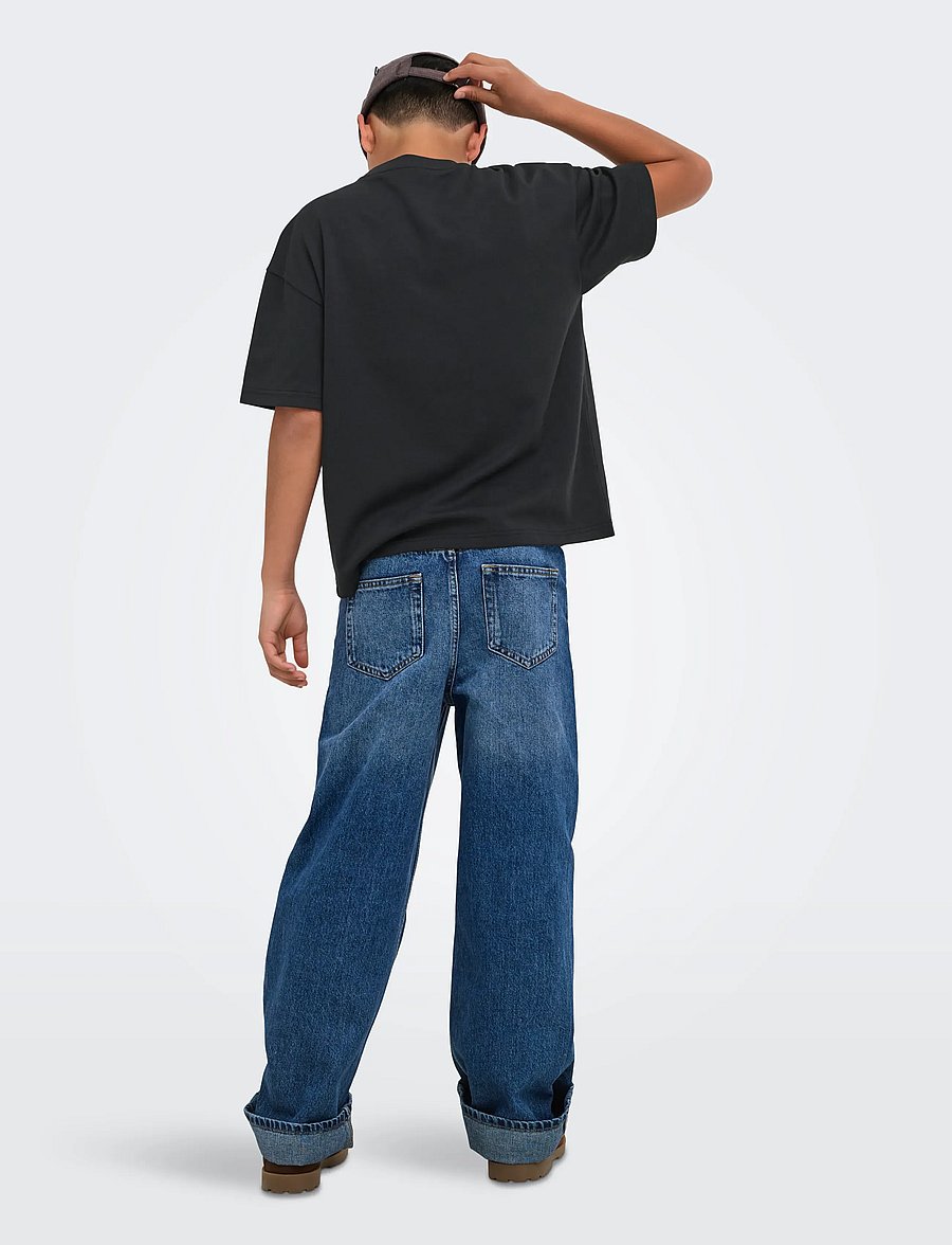ONLY & SONS - OSJCASPIAN AIRFLEX BOXY SS TEE NOOS - kortærmede t-shirts - black - 3