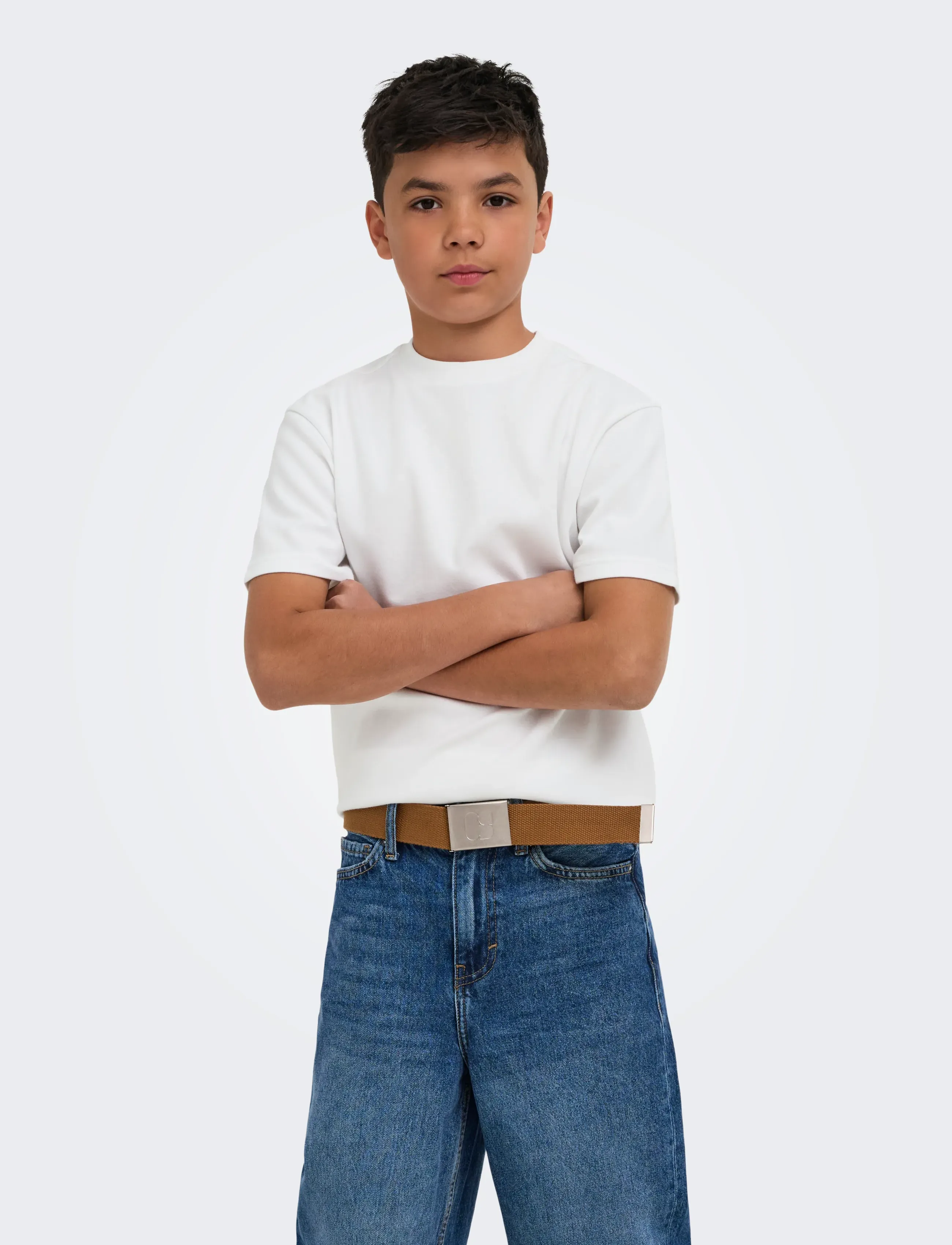 ONLY & SONS - OSJCASPIAN AIRFLEX BOXY SS TEE NOOS - short-sleeved t-shirts - white - 0