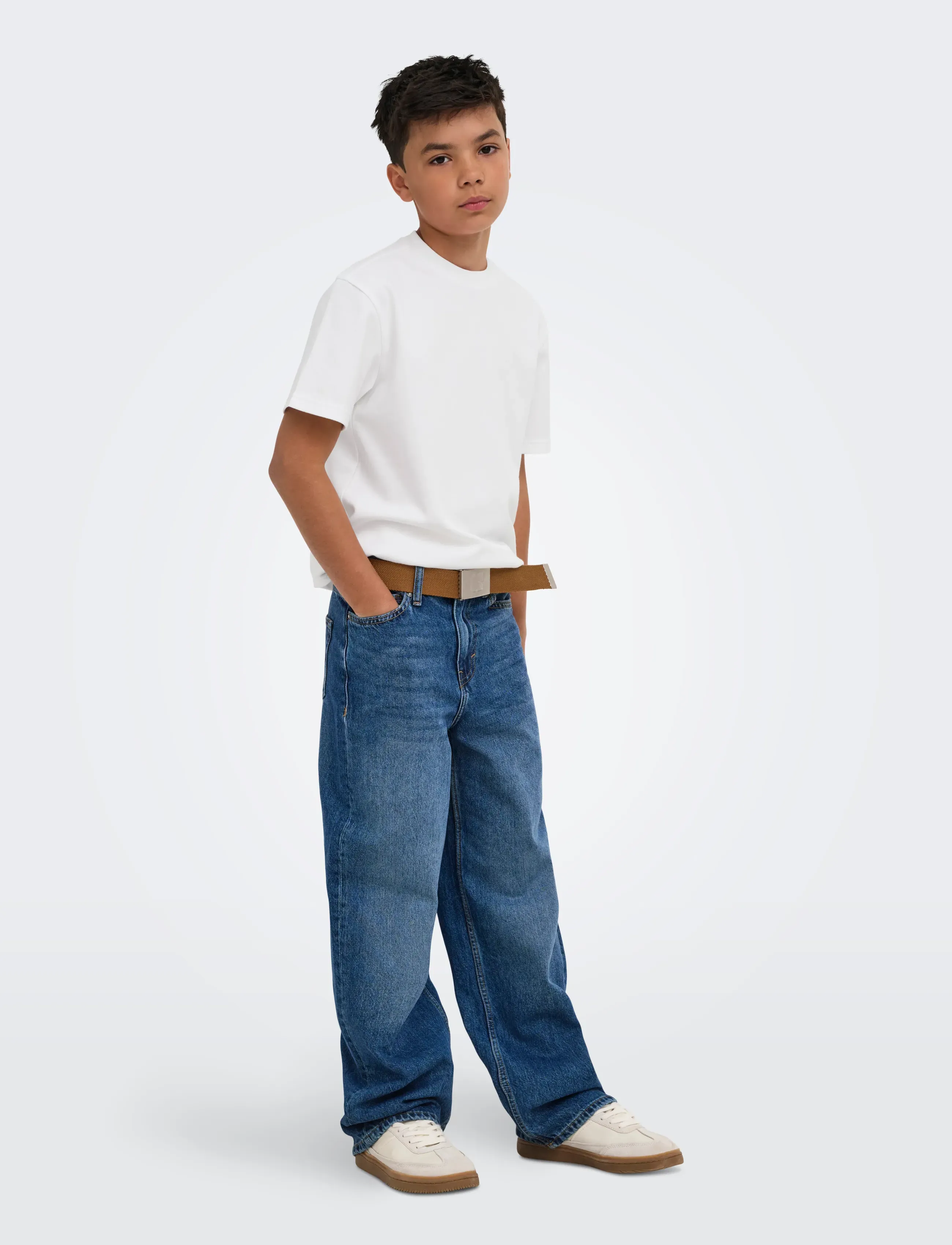 ONLY & SONS - OSJCASPIAN AIRFLEX BOXY SS TEE NOOS - short-sleeved t-shirts - white - 3