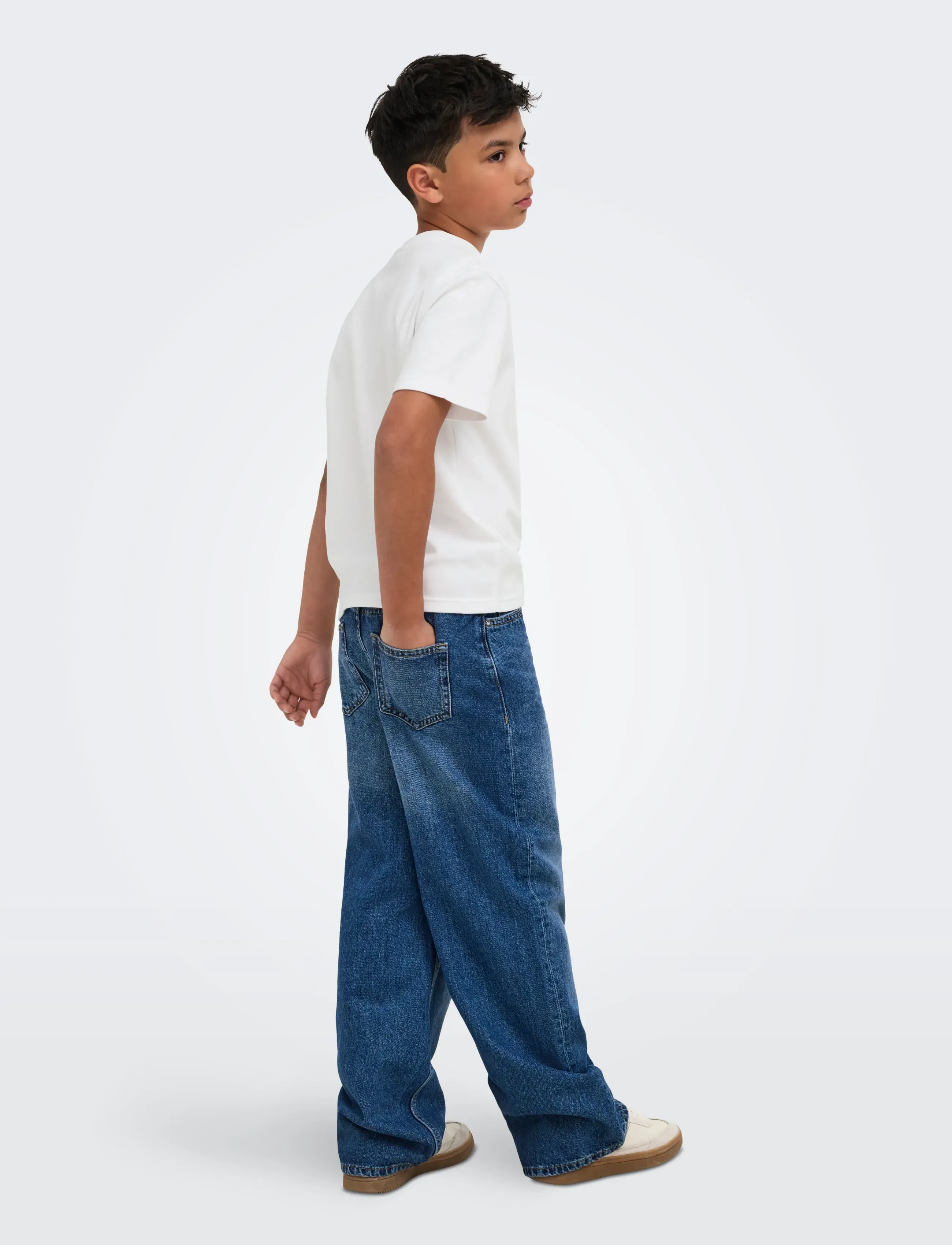 ONLY & SONS - OSJCASPIAN AIRFLEX BOXY SS TEE NOOS - short-sleeved t-shirts - white - 4