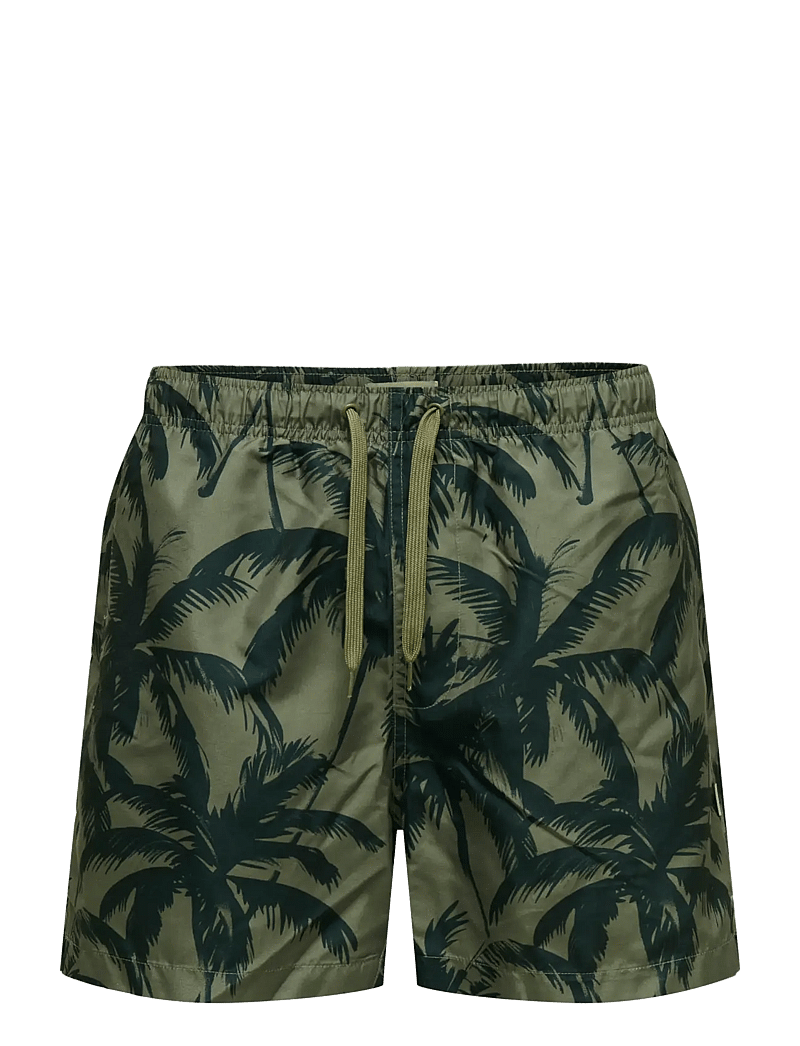 ONLY & SONS - ONSPRINT PACK SWIM SHORT AOP - swim shorts - dusty olive - 0
