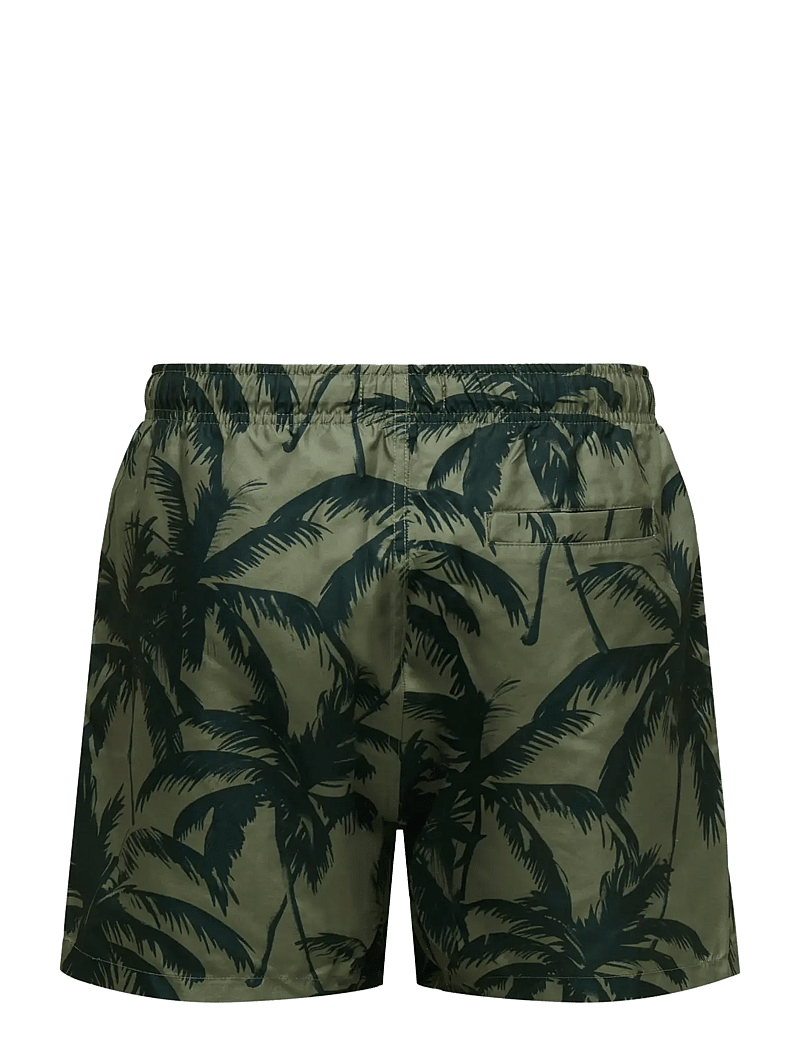 ONLY & SONS - ONSPRINT PACK SWIM SHORT AOP - swim shorts - dusty olive - 1