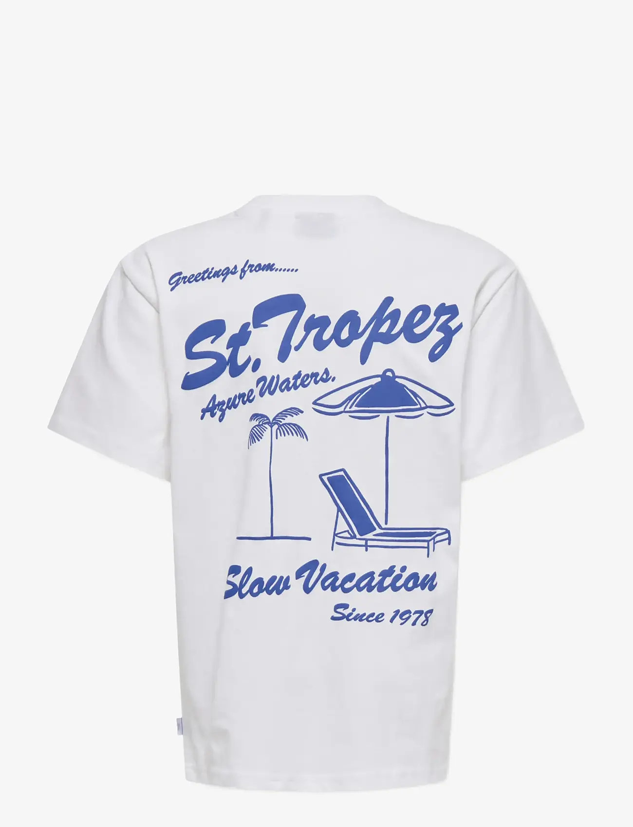 ONLY & SONS - OSJMILO SKETCH LIFE RLX COAST SS JRS - lyhythihaiset t-paidat - bright white - 1