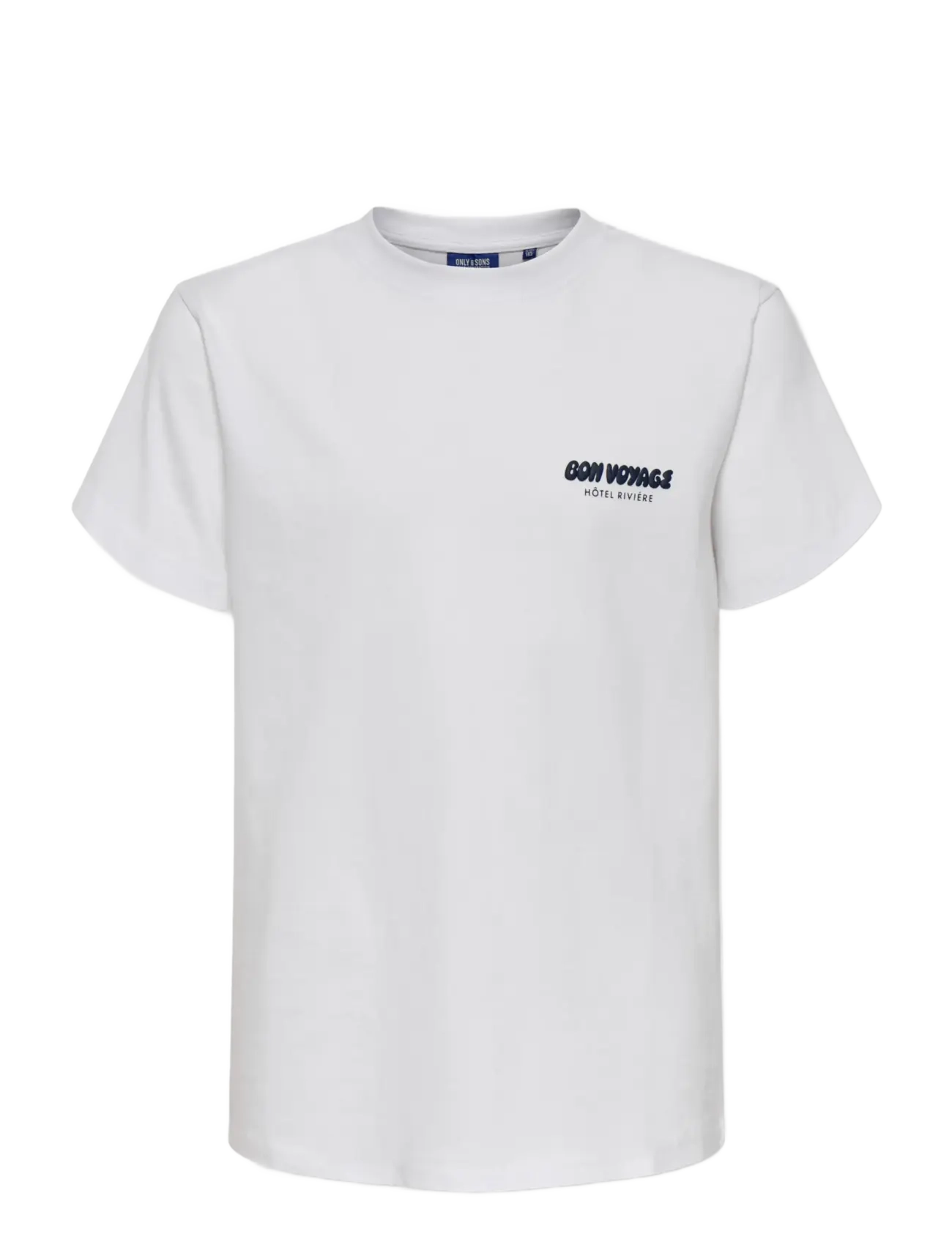 ONLY & SONS OSJCLEVE REG SS TEE JRS - Toppar & T-shirts - BRIGHT WHITE / white