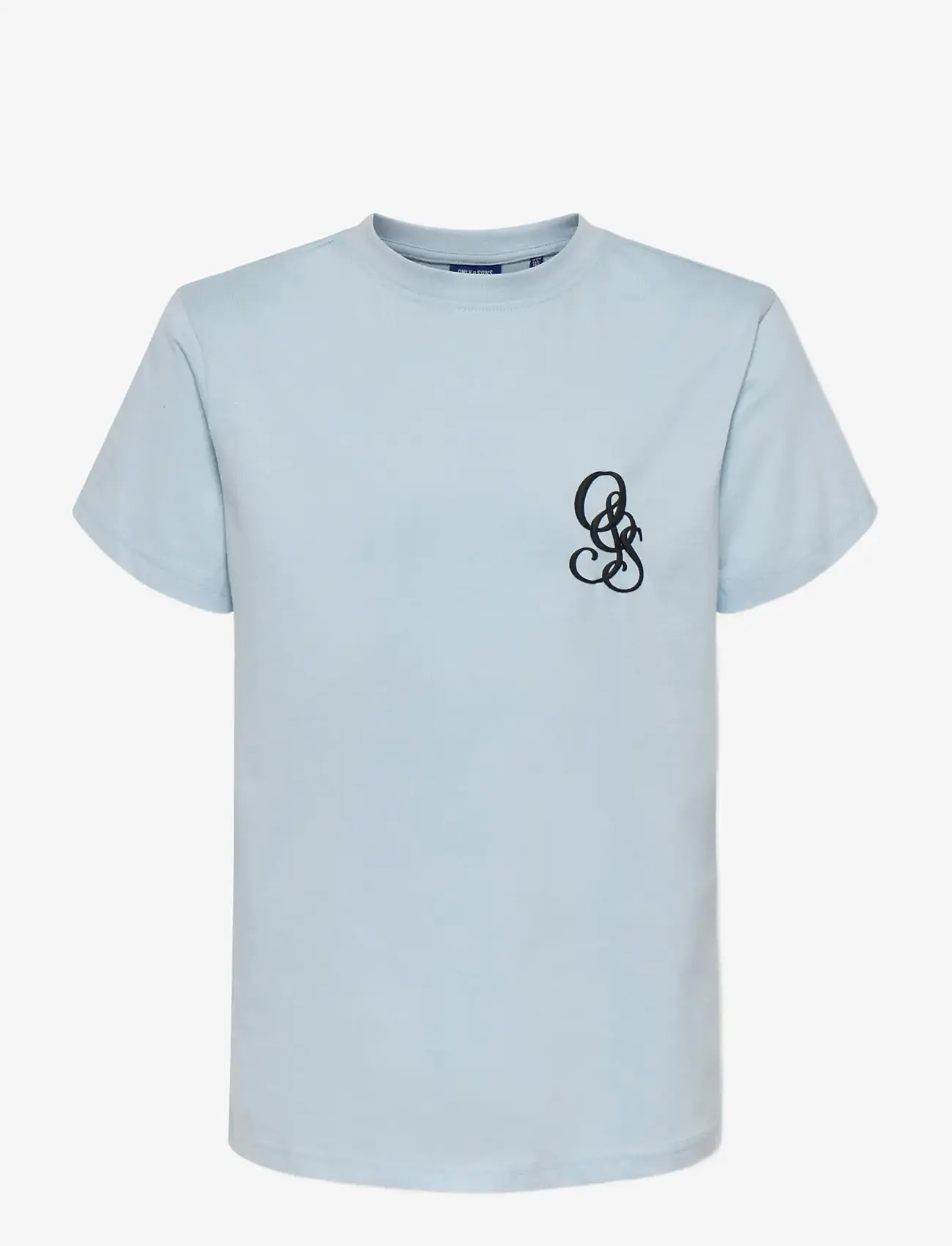 ONLY & SONS - OSJCLEVE REG SS TEE JRS - kortærmede t-shirts - skyway - 1