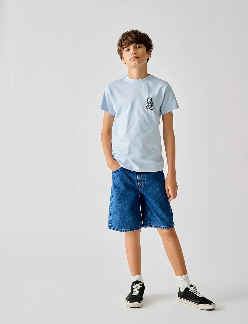 ONLY & SONS - OSJCLEVE REG SS TEE JRS - kurzärmelige - skyway - 0