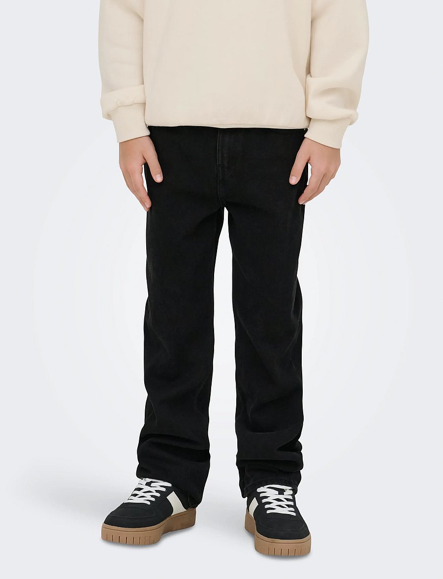 ONLY & SONS - OSJEDGE STRAIGHT BOX 8476 PIM DNM ZA - tapered jeans - washed black - 0