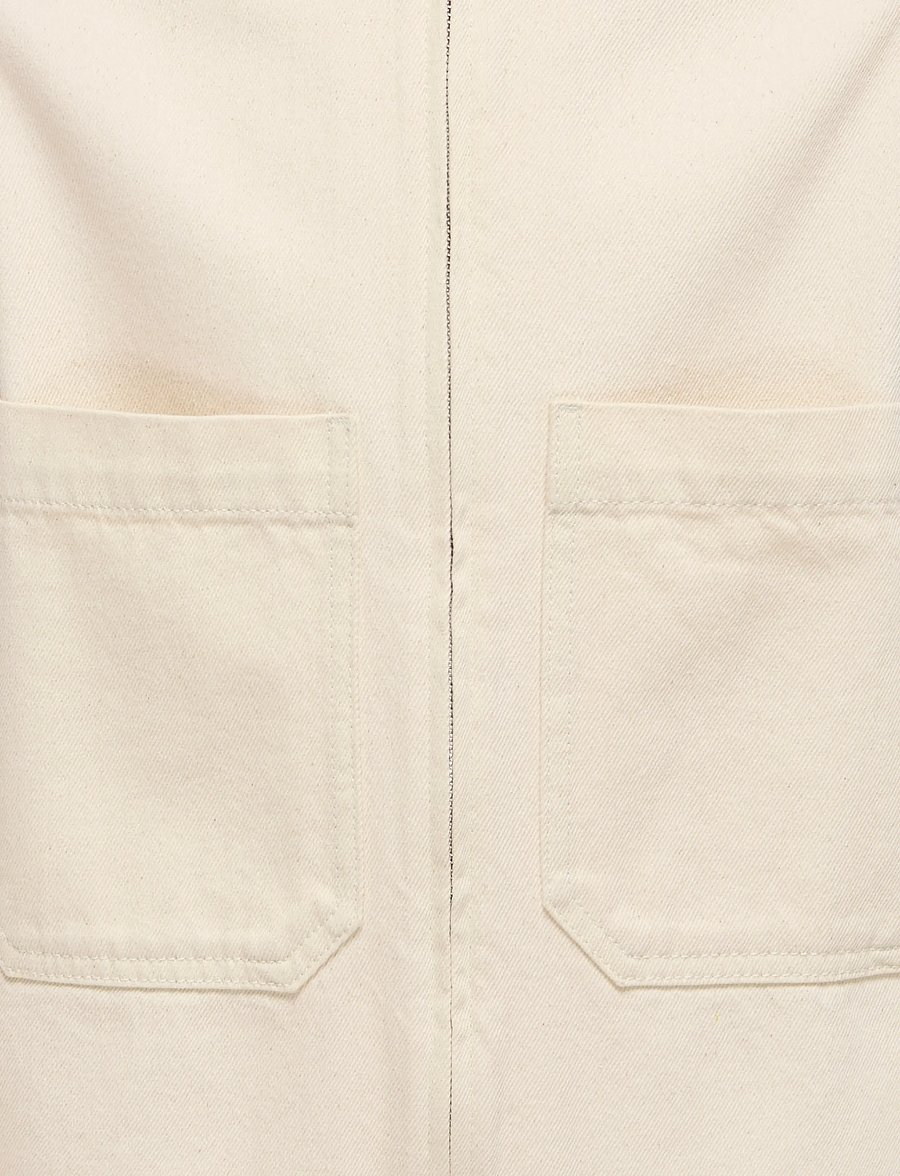 ONLY & SONS - OSJCASSEL BOX 8481 PIM DNM JACKET ZA - jeansjacken - ecru - 2