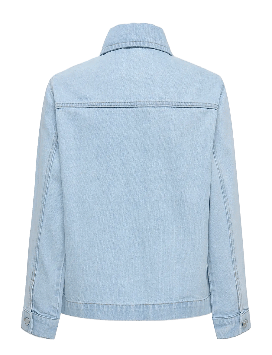 ONLY & SONS - OSJCASSEL BOX 8481 PIM DNM JACKET ZA - denimjakker - light blue denim - 1