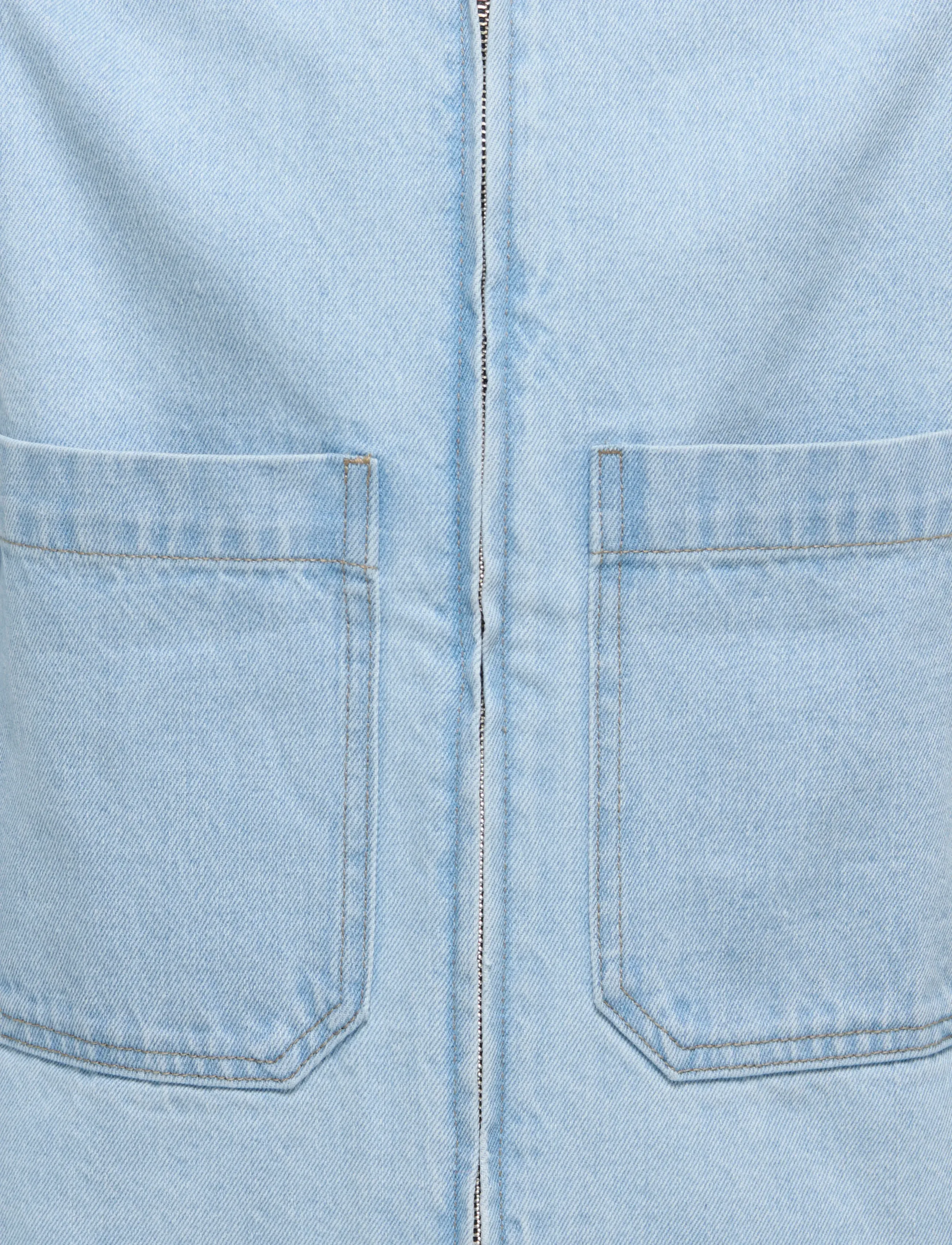 ONLY & SONS - OSJCASSEL BOX 8481 PIM DNM JACKET ZA - denimjakker - light blue denim - 2