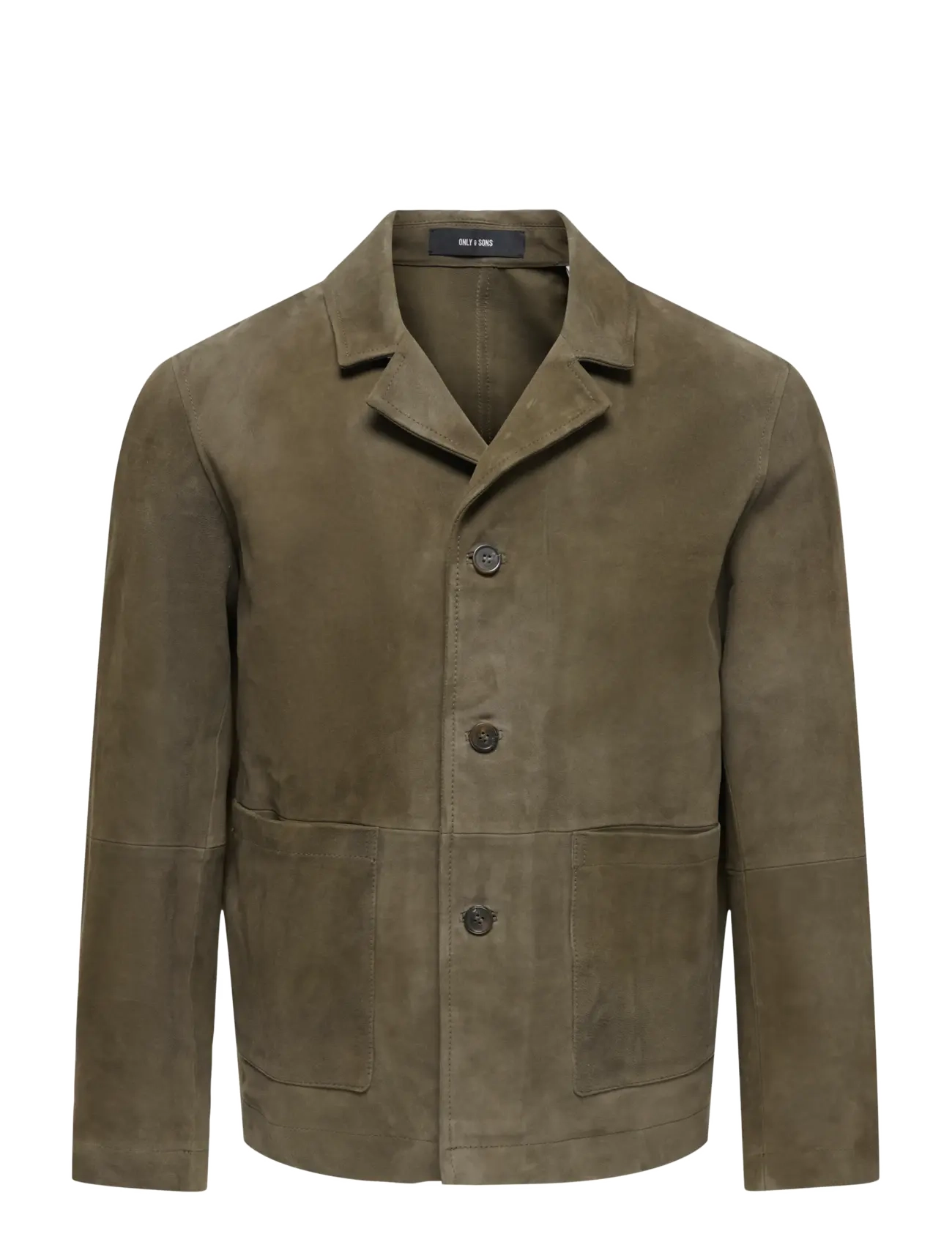 ONLY & SONS ONSDREW SUEDE JACKET OTW FRML - Kollektioner - MAJOR BROWN / brown