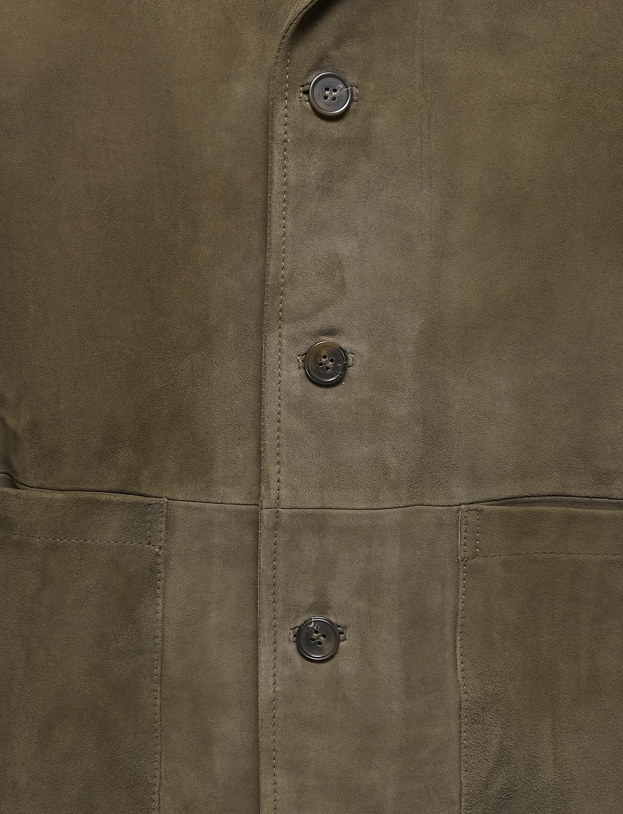 ONLY & SONS - ONSDREW SUEDE JACKET OTW FRML - efterårsjakker - major brown - 2