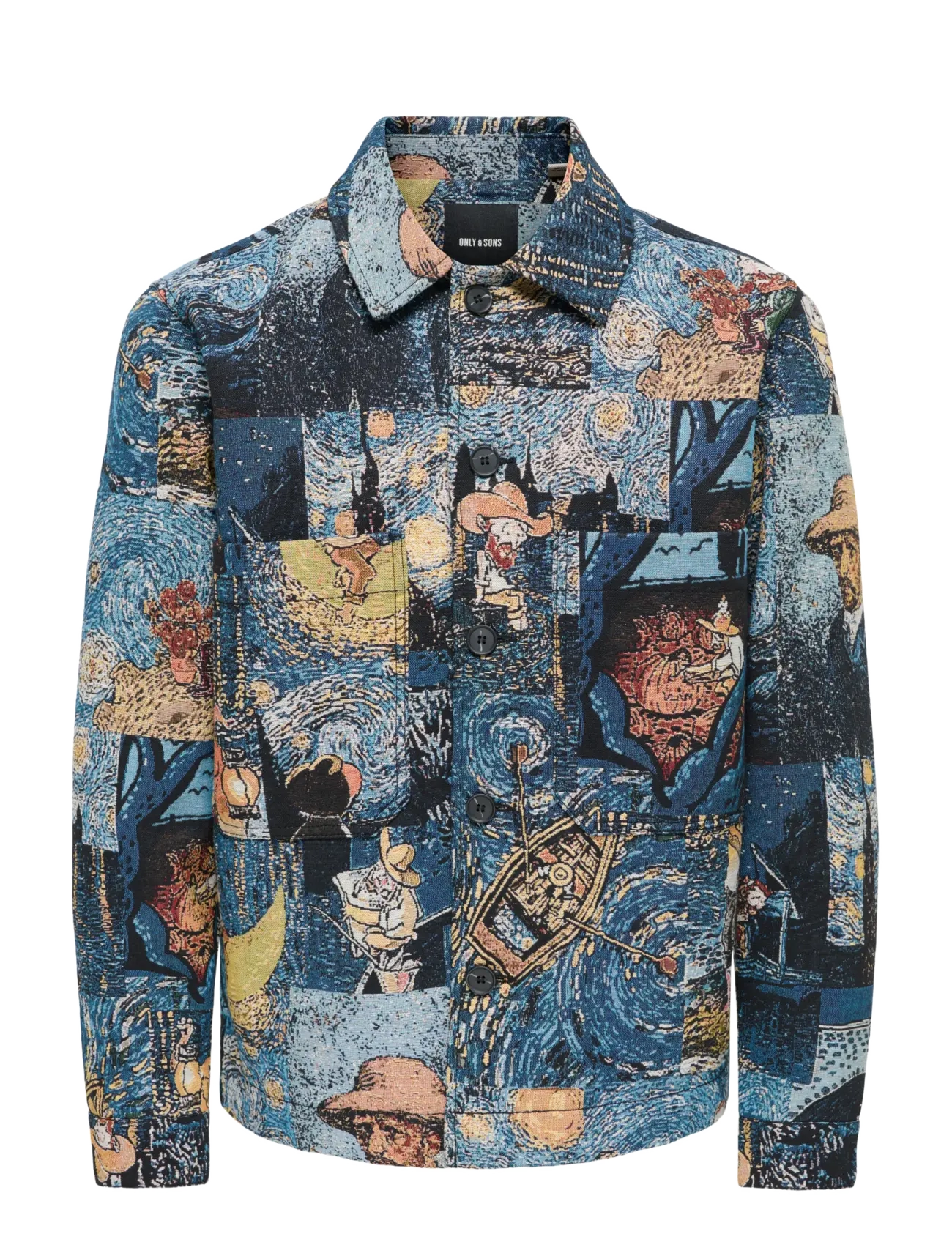 ONLY & SONS - ONSCASSEL JAQ 8535 YFM DNM JACKET - herbstjacken - medium blue denim - 1