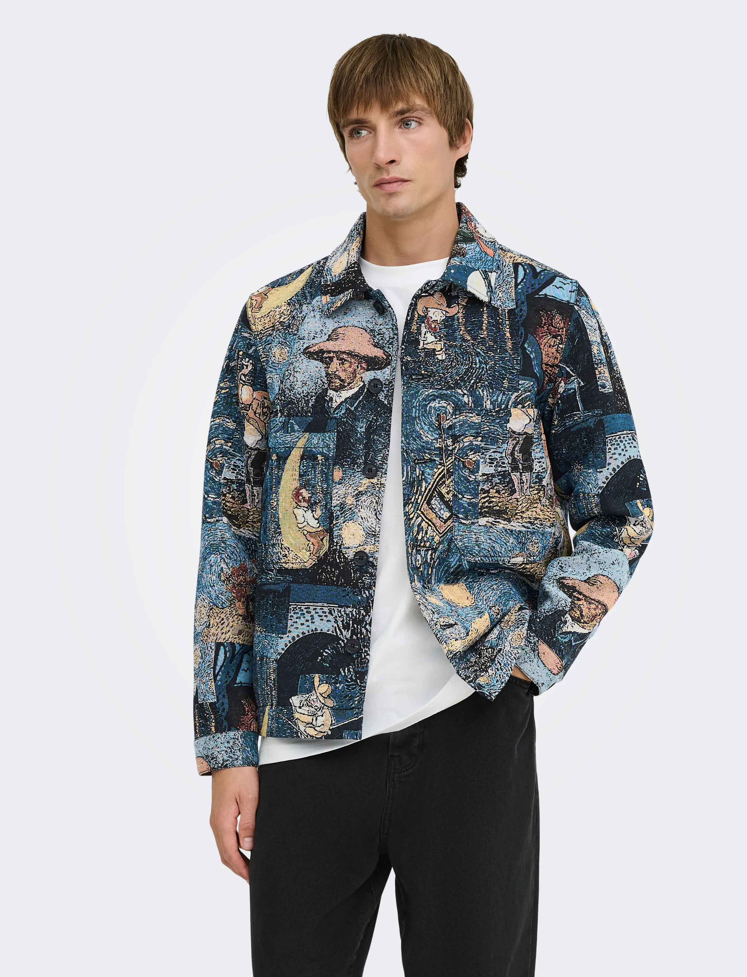 ONLY & SONS ONSCASSEL JAQ 8535 YFM DNM JACKET - Kleidung - MEDIUM BLUE DENIM / blue
