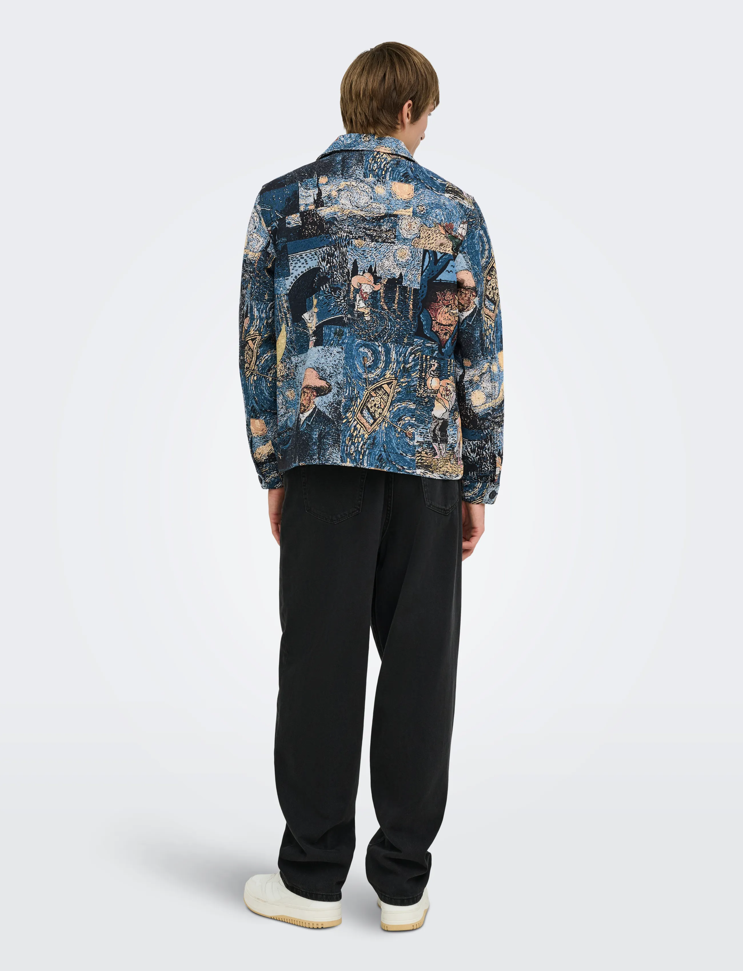 ONLY & SONS - ONSCASSEL JAQ 8535 YFM DNM JACKET - herbstjacken - medium blue denim - 3