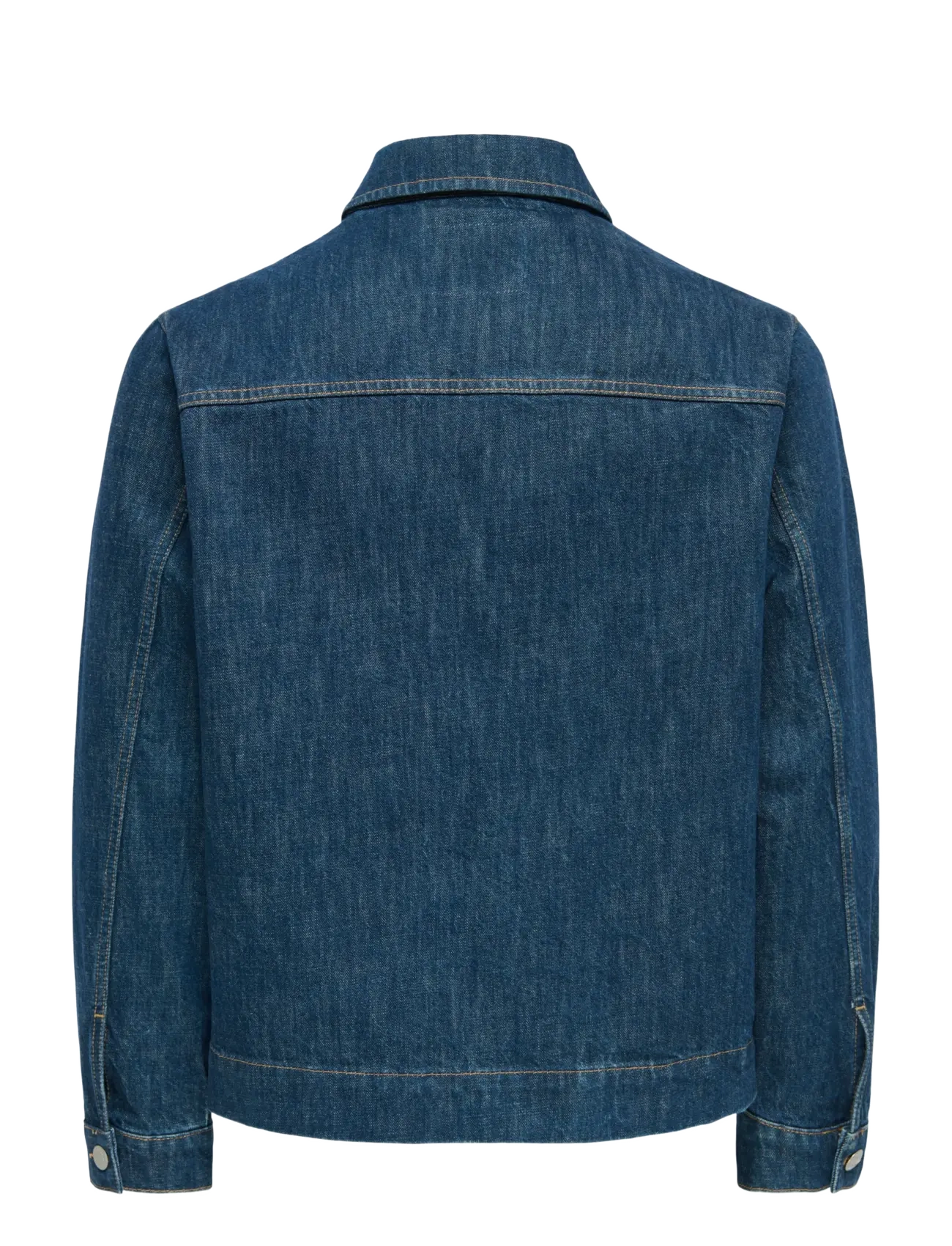 ONLY & SONS - ONSCASSEL DMB RINSE 8541 DOT DNM JACKET - ungefütterte denimjacken - dark blue denim - 2