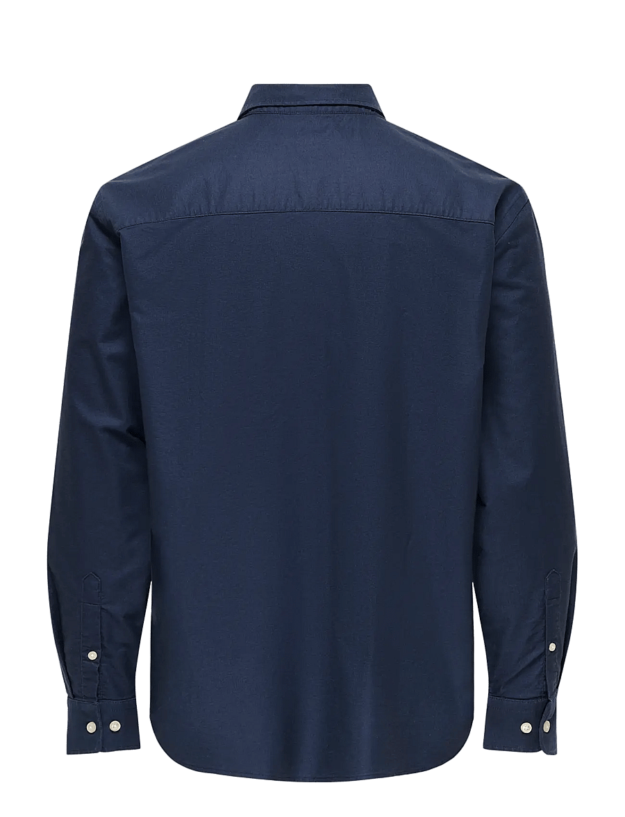 ONLY & SONS - ONSOXFORD LS SHIRT FRML NOOS - oxford skjorter - blue nights - 2