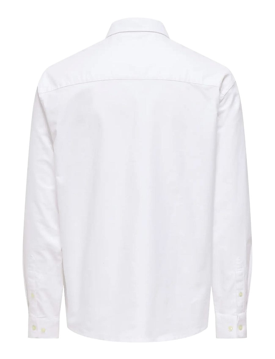ONLY & SONS - ONSOXFORD LS SHIRT FRML NOOS - oxford-skjortor - bright white - 2