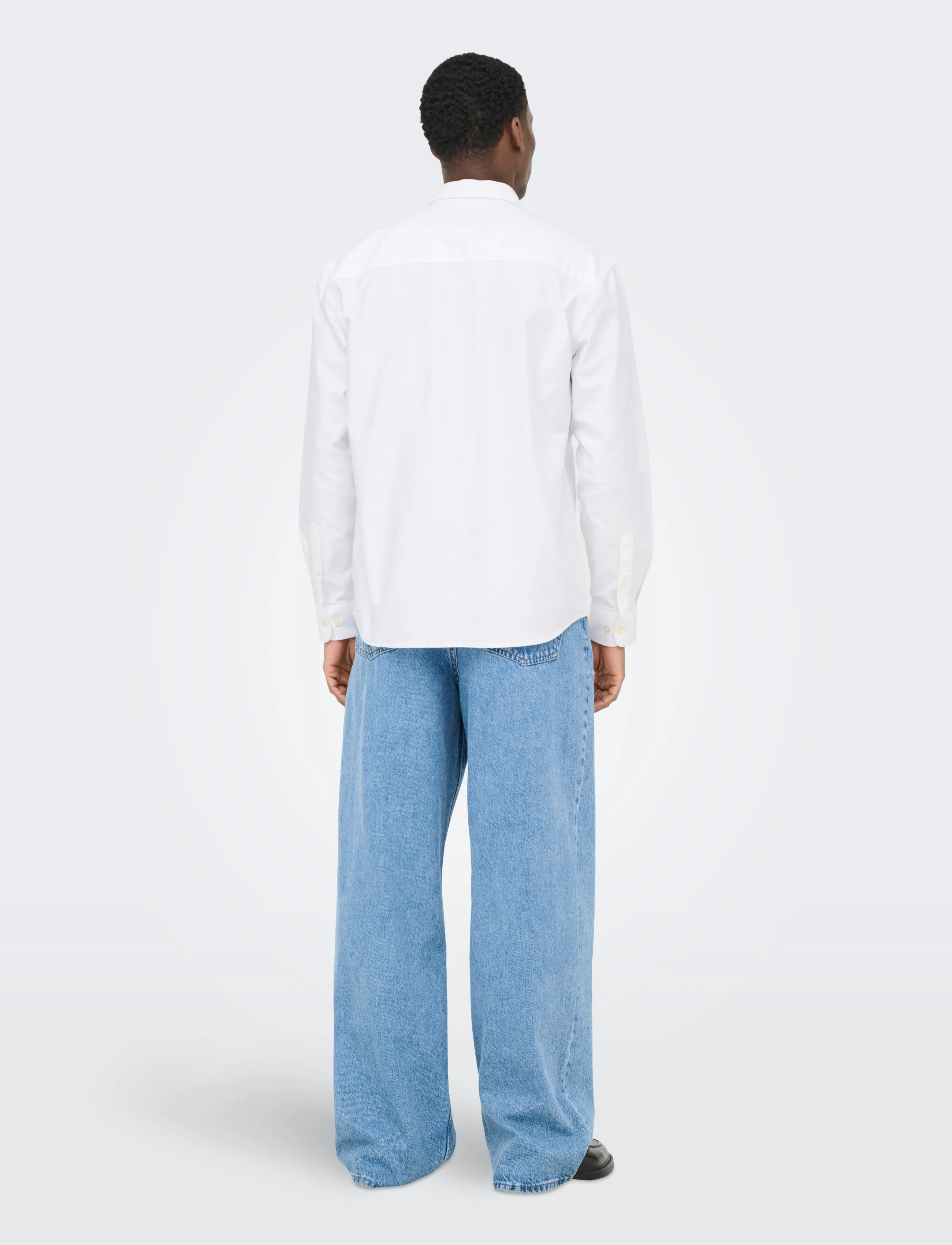 ONLY & SONS - ONSOXFORD LS SHIRT FRML NOOS - oxford shirts - bright white - 3