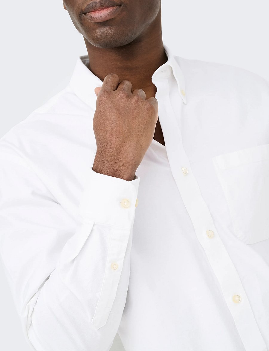 ONLY & SONS - ONSOXFORD LS SHIRT FRML NOOS - oxford-skjortor - bright white - 5