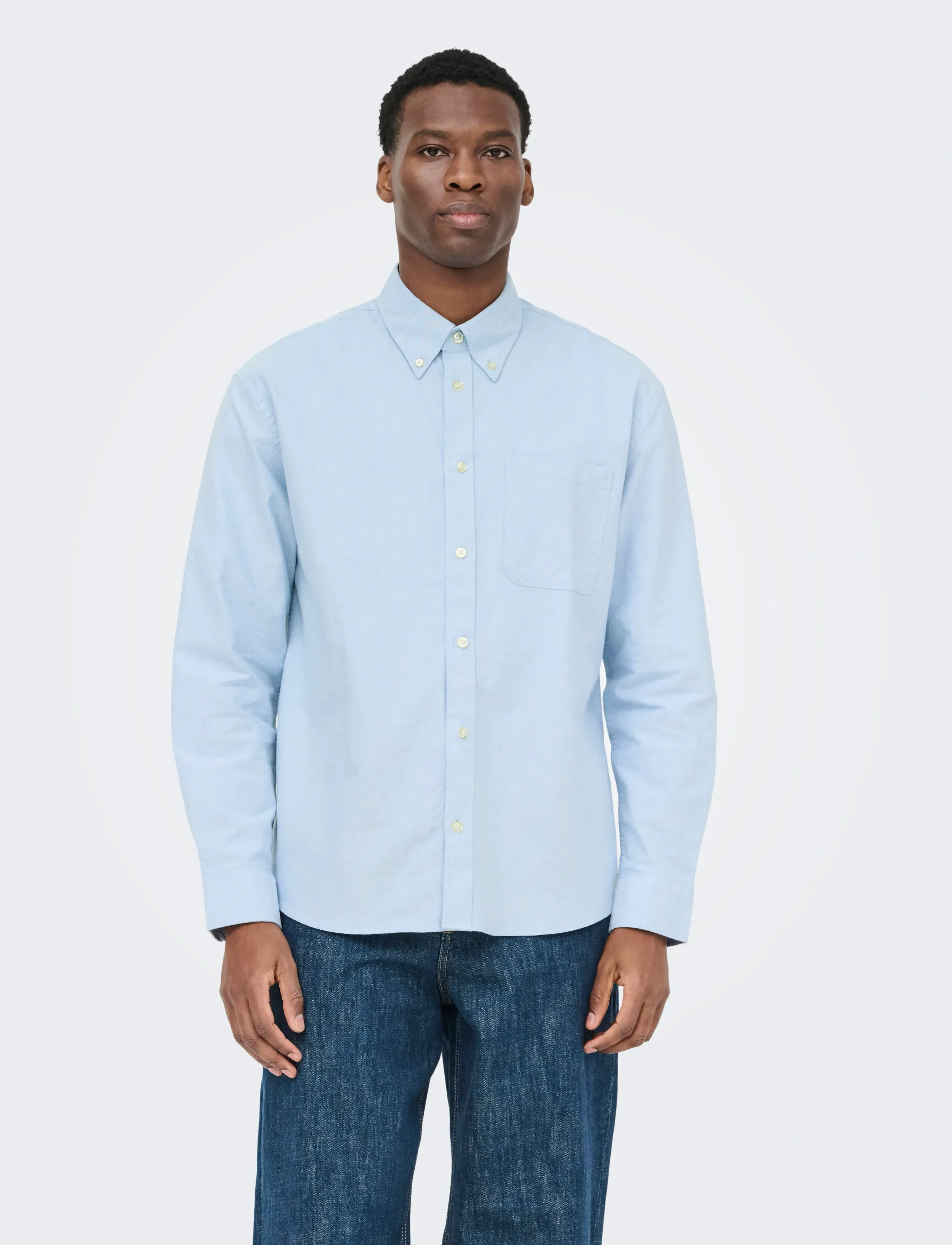 ONLY & SONS ONSOXFORD LS SHIRT FRML NOOS - Kollektionen - CASHMERE BLUE / blue