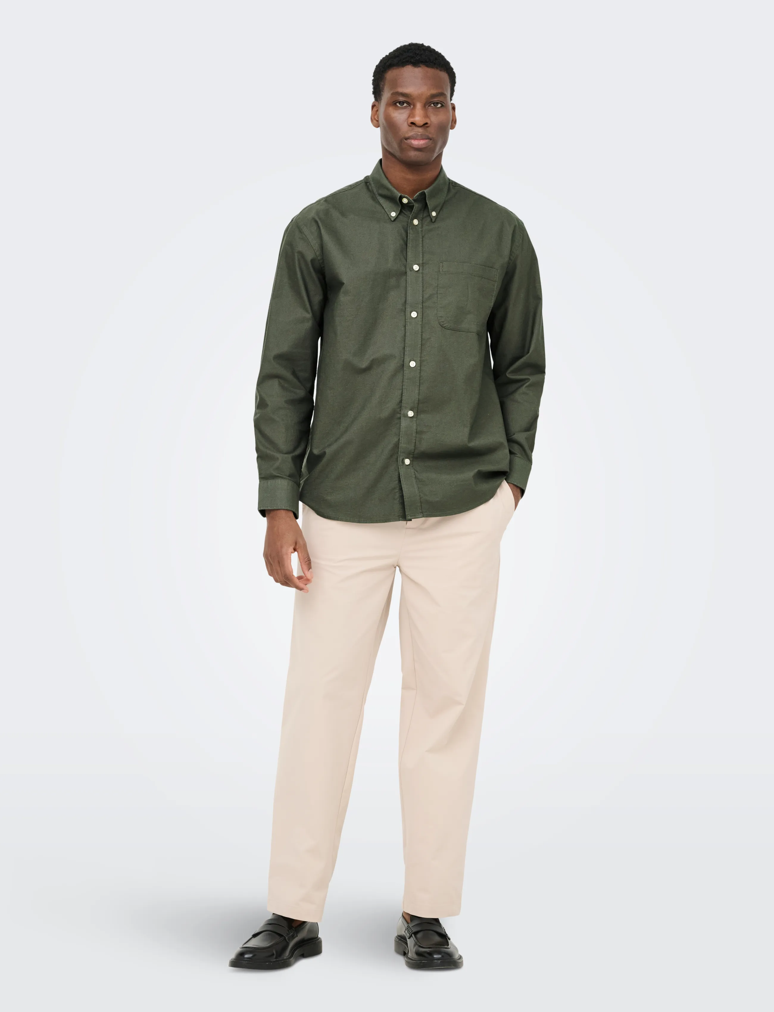 ONLY & SONS - ONSOXFORD LS SHIRT FRML NOOS - oxford-hemden - kambaba - 4