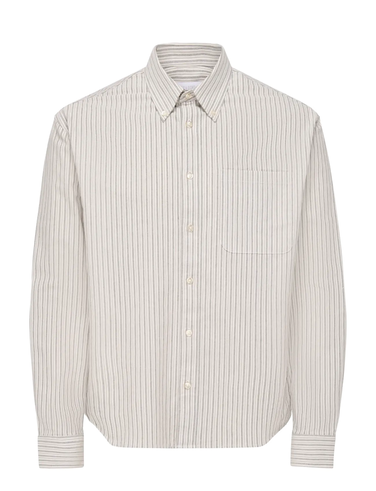 ONLY & SONS Onsoxford Ls Shirt Frml Noos Braun - L - Herren