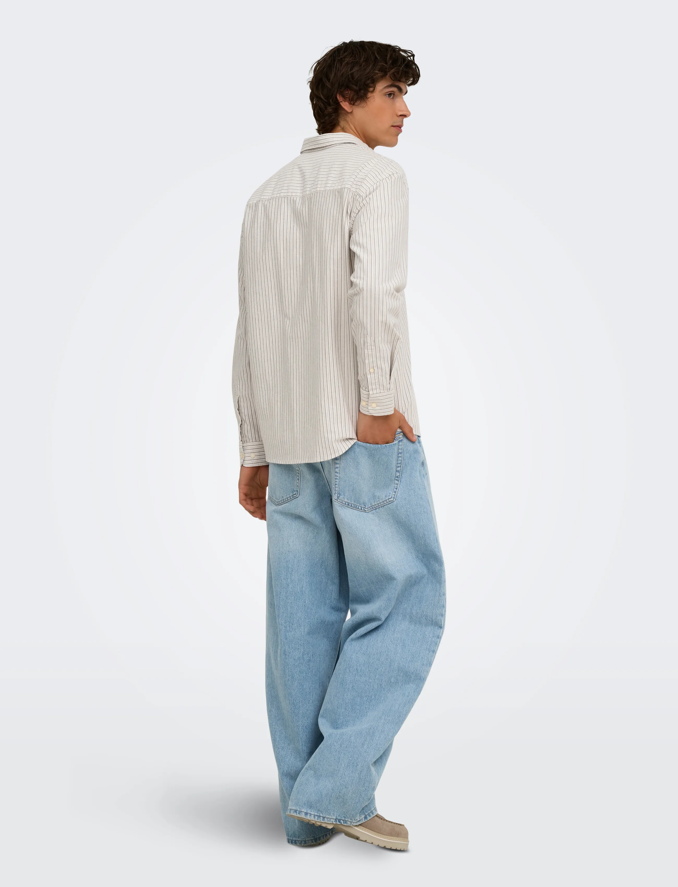 ONLY & SONS - ONSOXFORD LS SHIRT FRML NOOS - oxford-hemden - walnut - 3