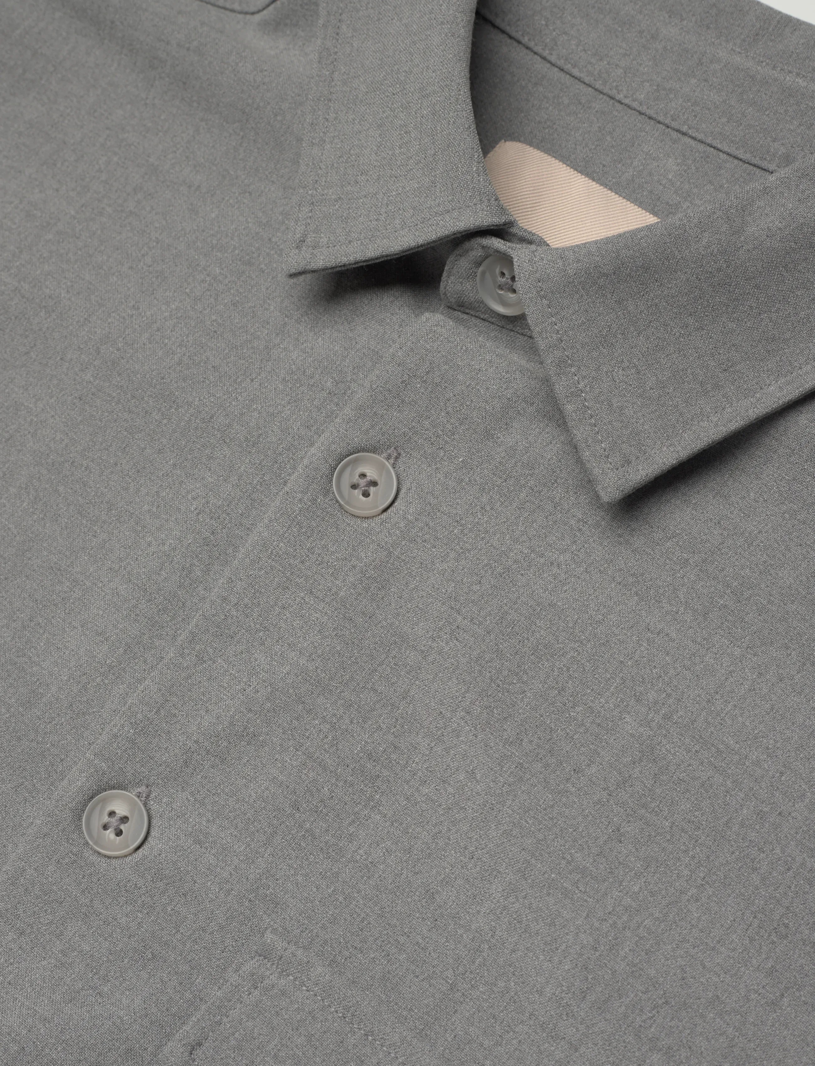 ONLY & SONS - ONSVENUS REG OVERSHIRT NOOS - kolekcijos - light grey melange - 3