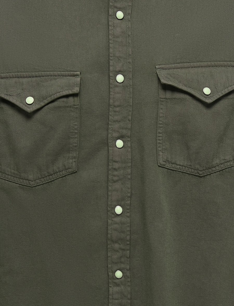 ONLY & SONS - ONSRAY WESTERN REG LS SHIRT NOOS - casual skjorter - beluga - 2