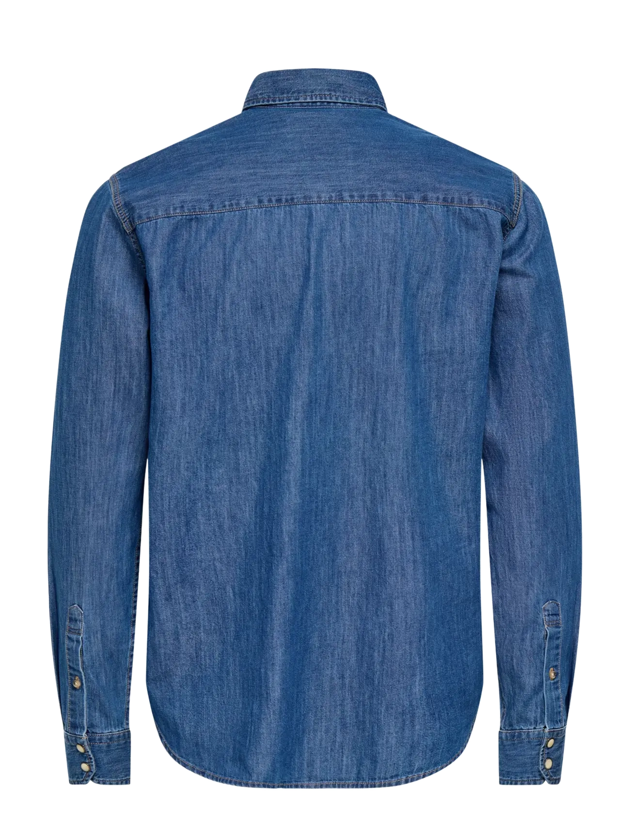 ONLY & SONS - ONSRAY WESTERN REG LS SHIRT NOOS - casual skjortor - medium blue denim - 2