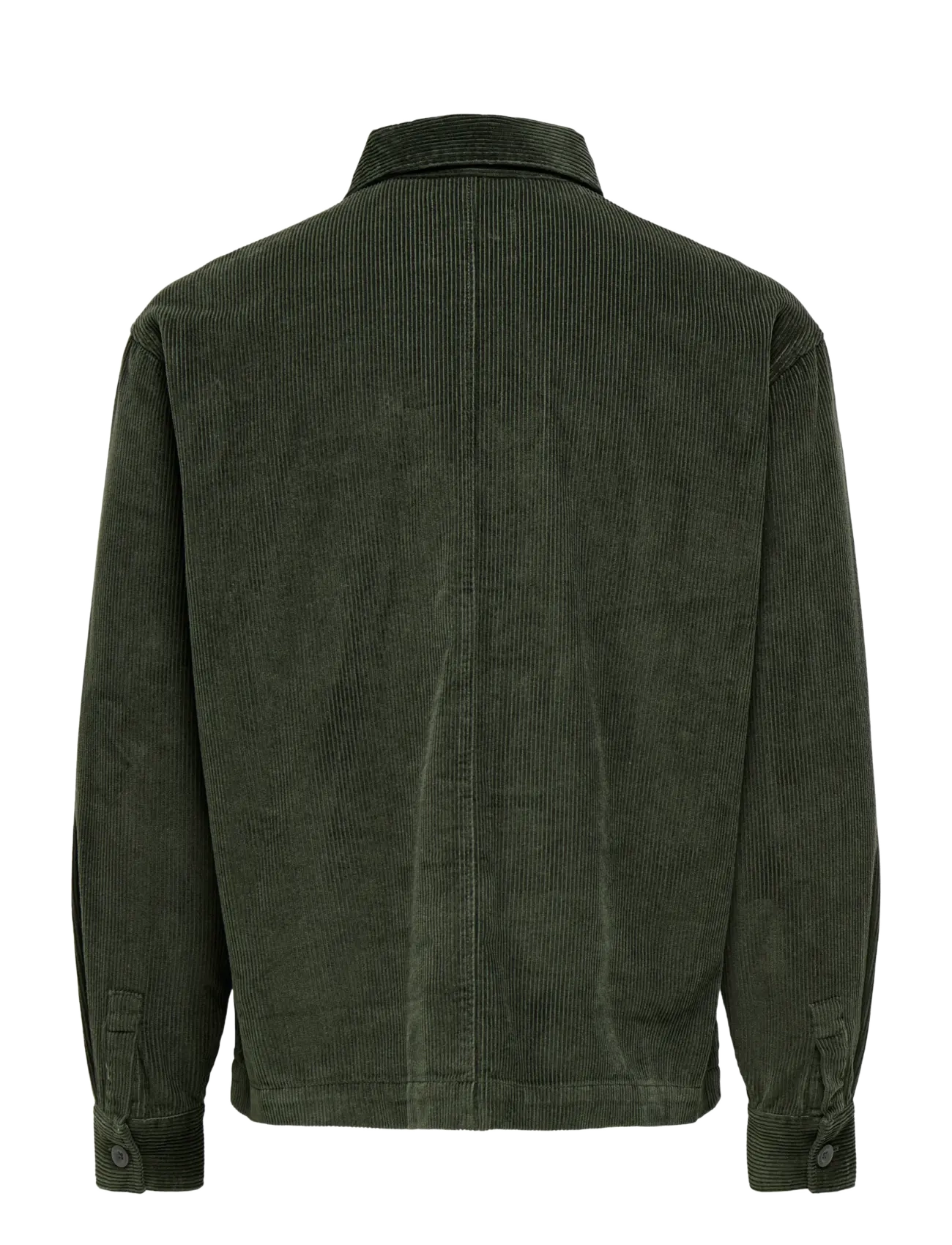 ONLY & SONS - ONSSIMON CORD RLX 017 SHIRT - fløjlsskjorter - beluga - 2