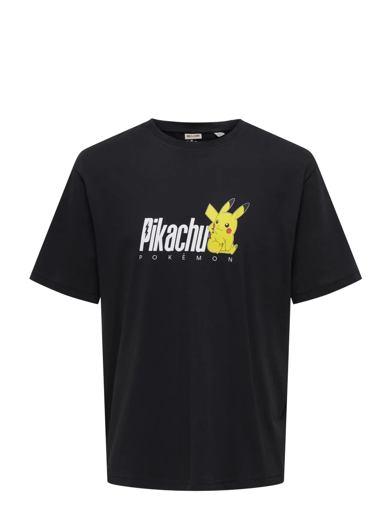 ONLY & SONS OSJPOKEMON RLX SS LIC TEE - Overdele - JET BLACK / black