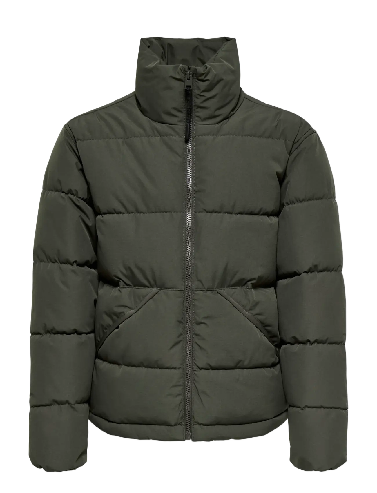 ONLY & SONS OSJPACK LIFE PUFFER JACKET NOOS OTW JNR - Teens 140-176 - BELUGA / khaki/green