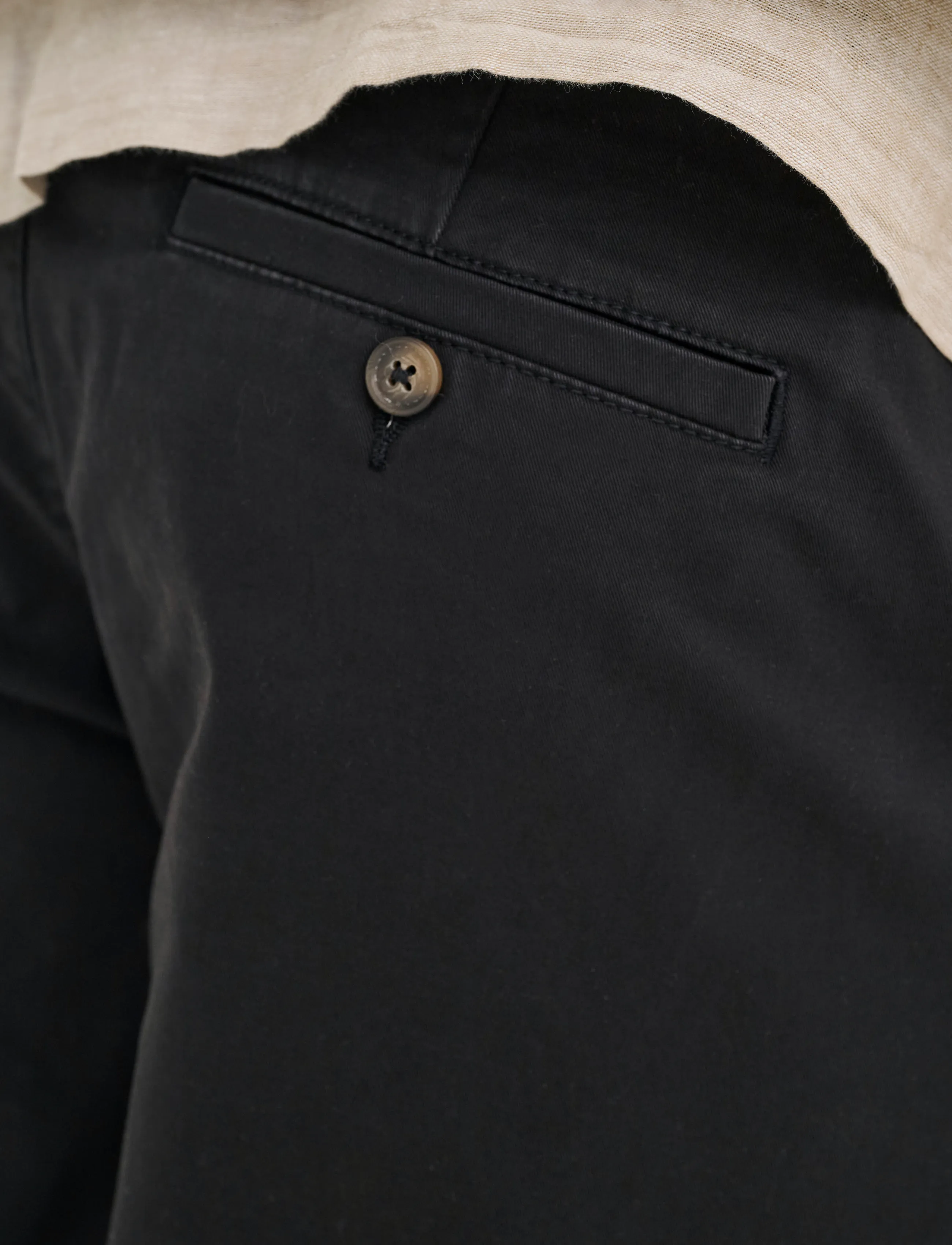 ONLY & SONS - ONSWEFT REG TWILL 0595 CHINO PANT NOOS - black - 5