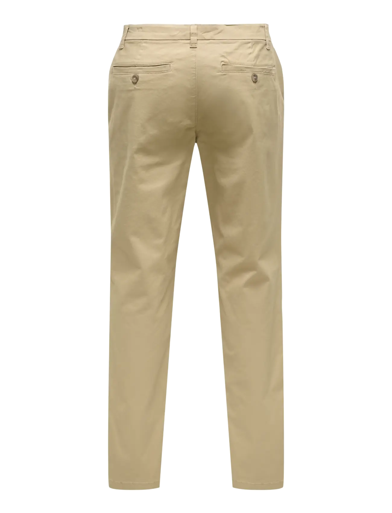 ONLY & SONS - ONSWEFT REG TWILL 0595 CHINO PANT NOOS - chinchilla - 2