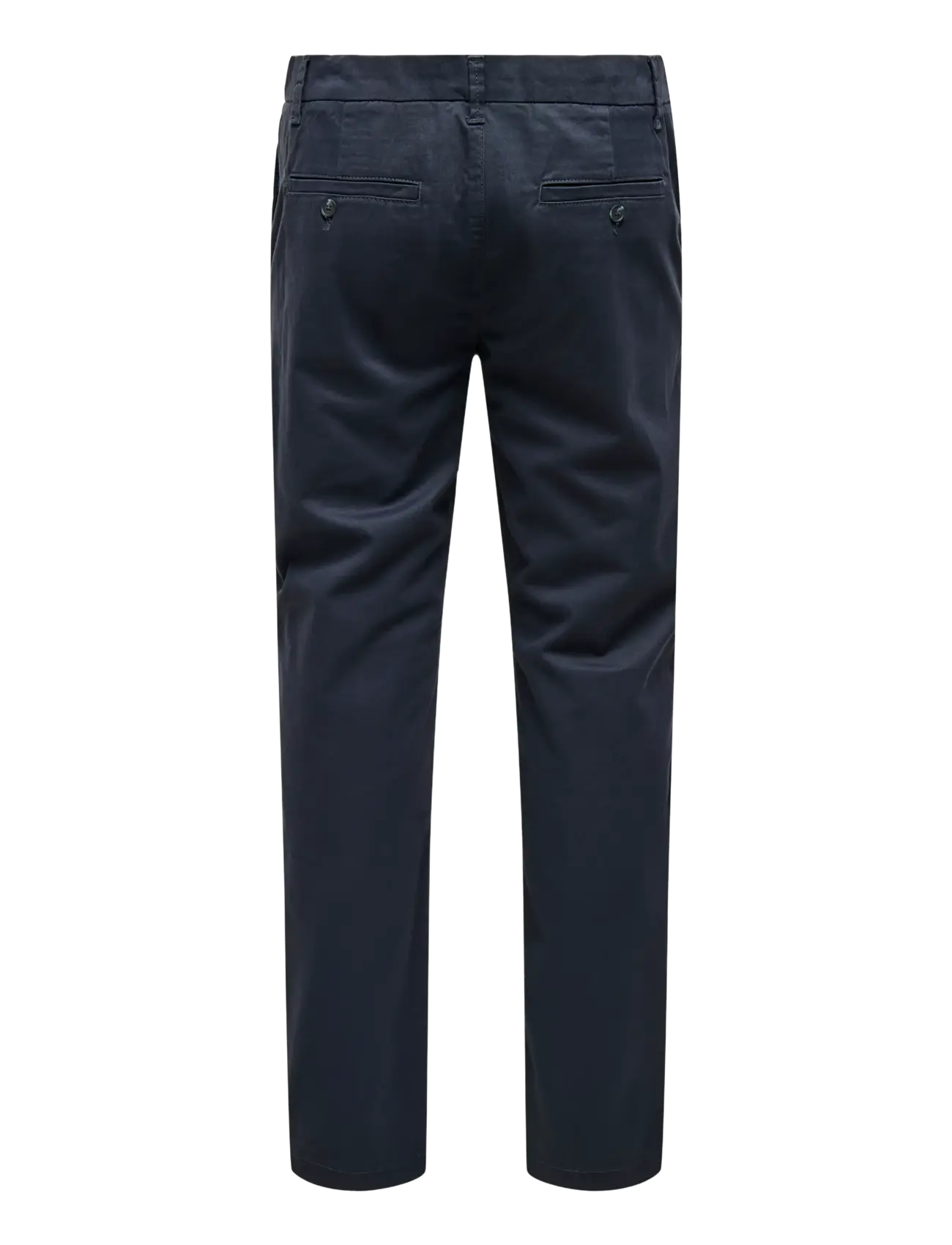 ONLY & SONS - ONSWEFT REG TWILL 0595 CHINO PANT NOOS - freizeithosen - dark navy - 2