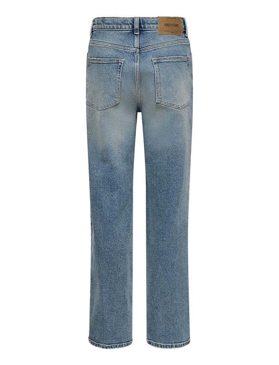 ONLY & SONS - OSJEDGE PERFORMANCE LB 8658 DNM NOOS - sirged teksad - light blue denim - 2