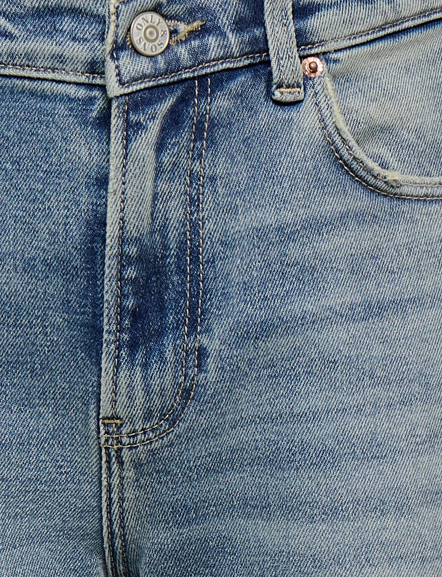 ONLY & SONS - OSJEDGE PERFORMANCE LB 8658 DNM NOOS - sirged teksad - light blue denim - 3