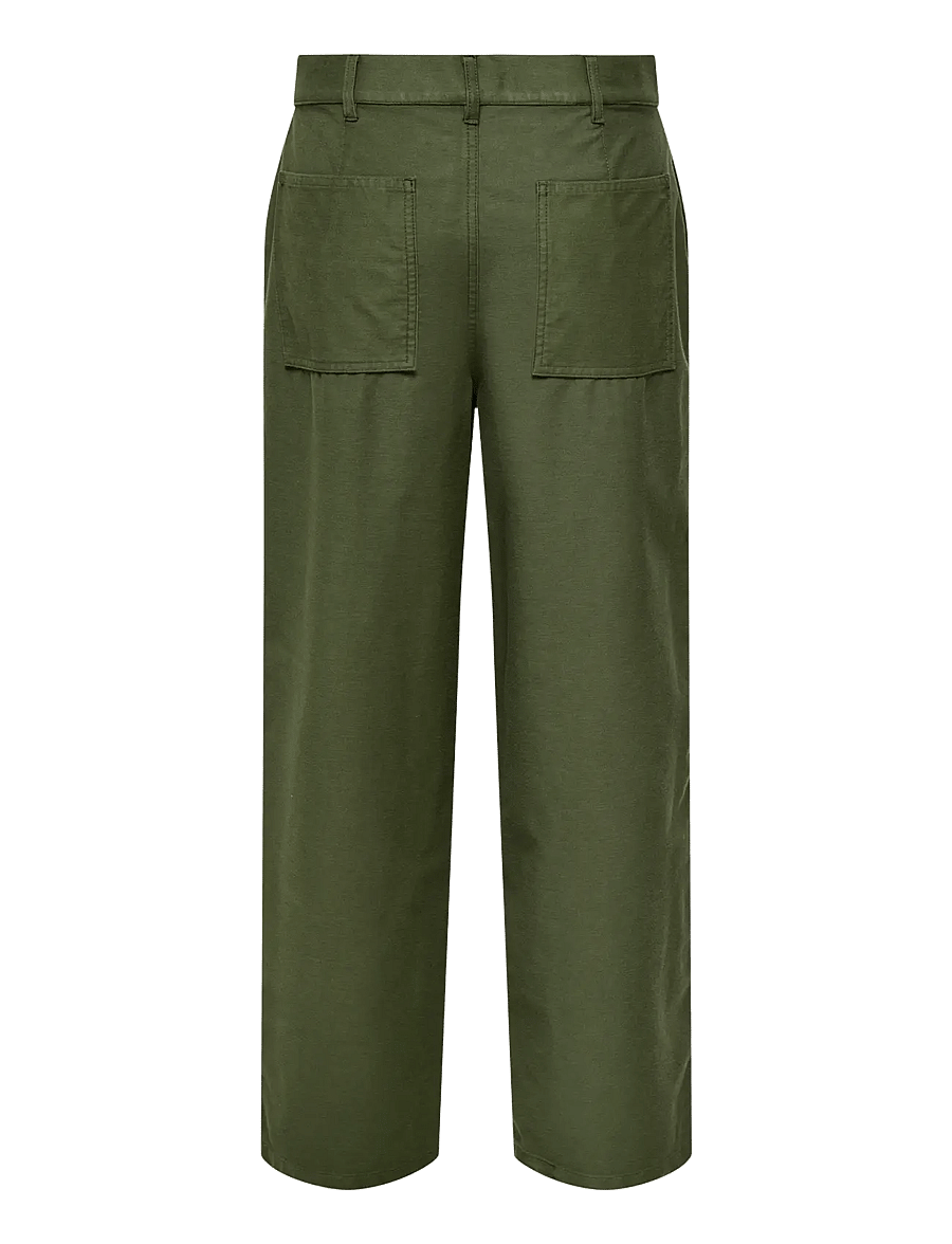 ONLY & SONS - ONSBODE BARREL TWILL 0649 PANTS - freizeithosen - forest night - 1