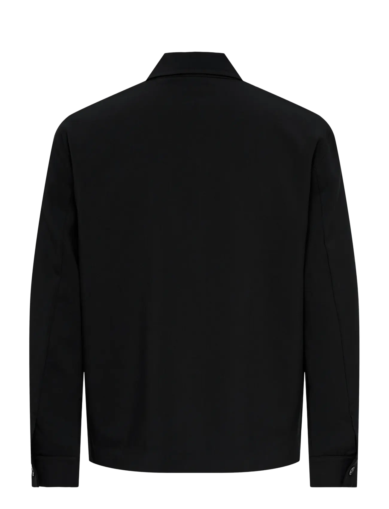 ONLY & SONS - ONSWILL REG 0292 ZIP OVERSHIRT FRML NOOS - jet black - 2