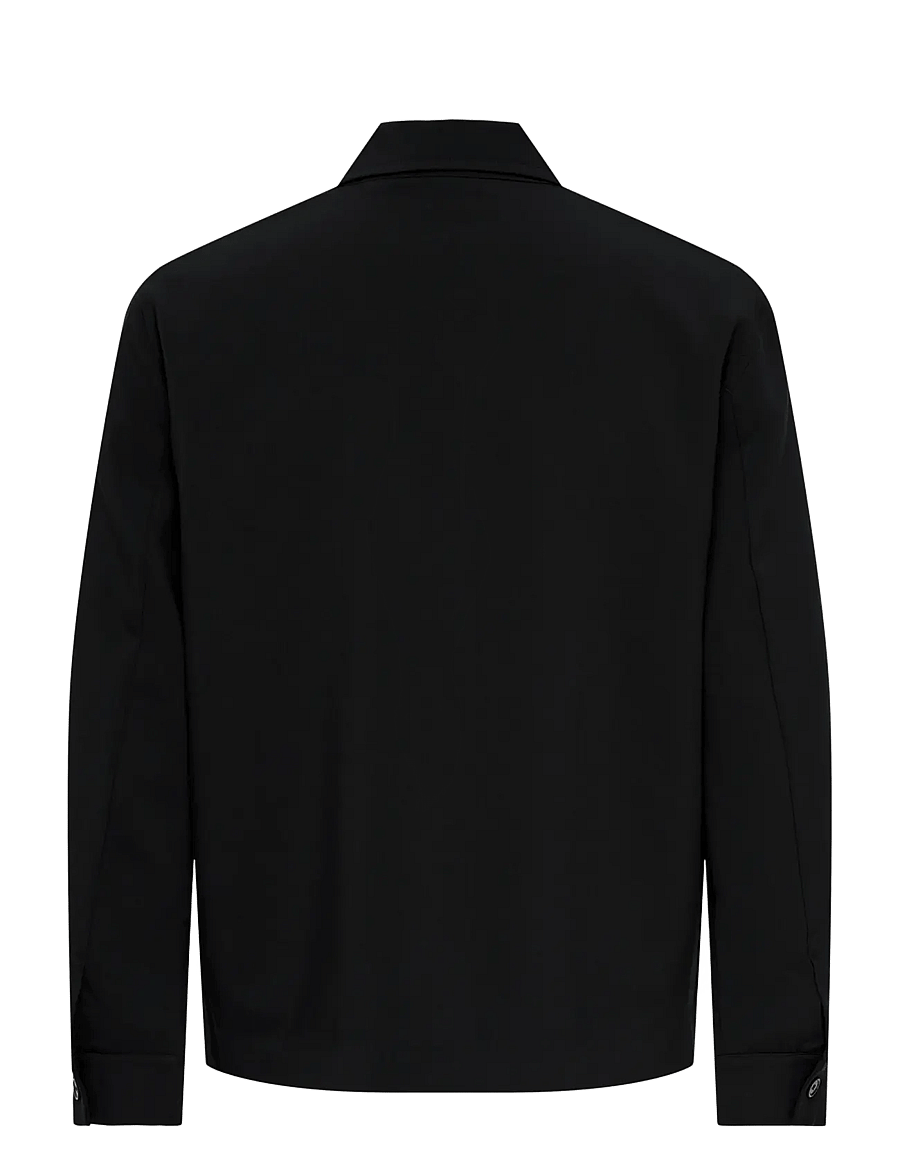 ONLY & SONS - ONSWILL REG 0292 ZIP OVERSHIRT FRML NOOS - forårsjakker - jet black - 2