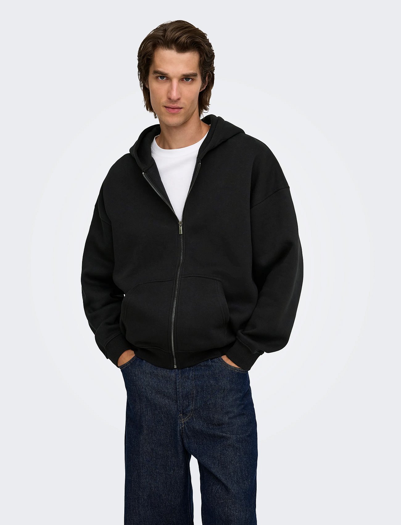 ONSCERES OVZ ZIP HOODIE SWEAT NOOS