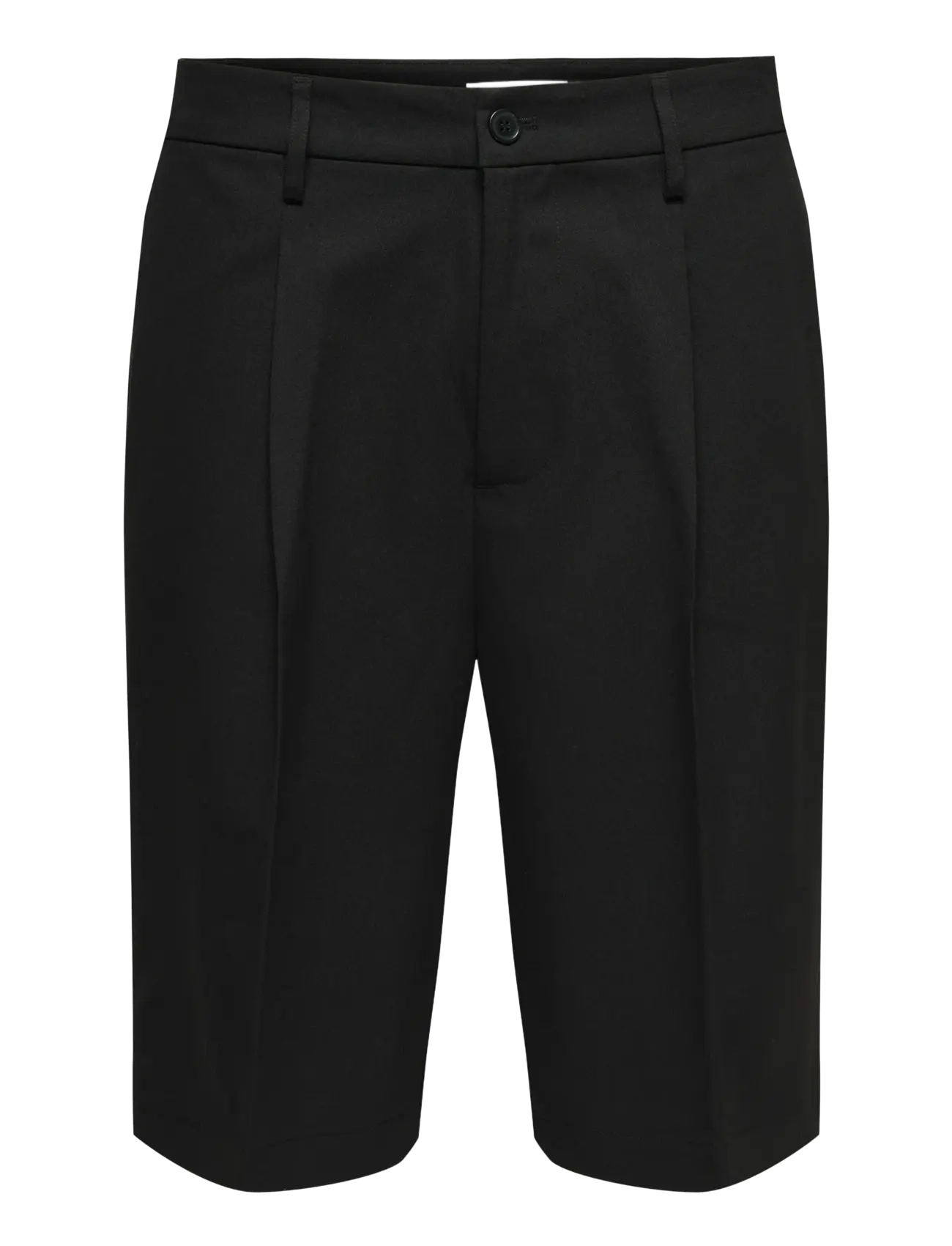 ONLY & SONS ONSDAVES LOOSE TAILORED 0346 SHORTS FRML - Shorts - BLACK / black