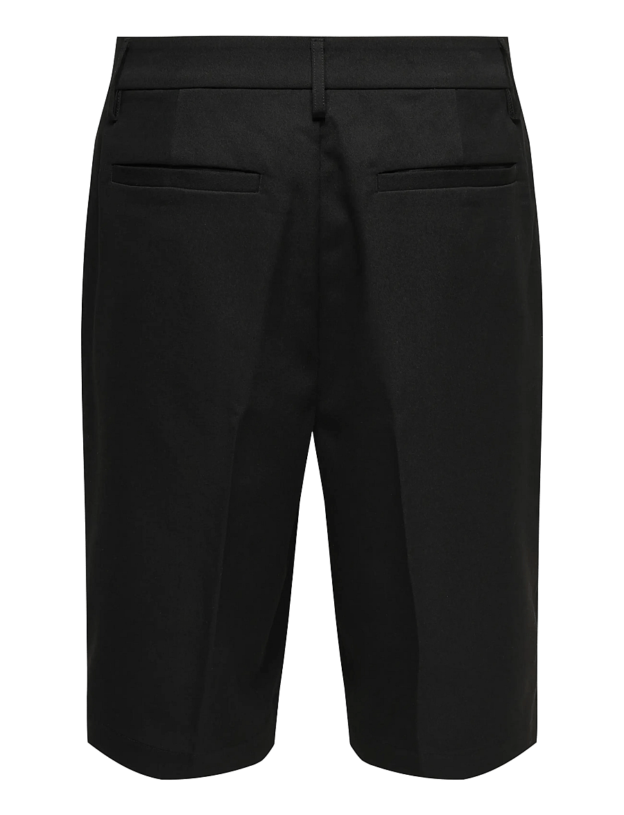 ONLY & SONS - ONSDAVES LOOSE TAILORED 0346 SHORTS FRML - spodenki chinos - black - 2
