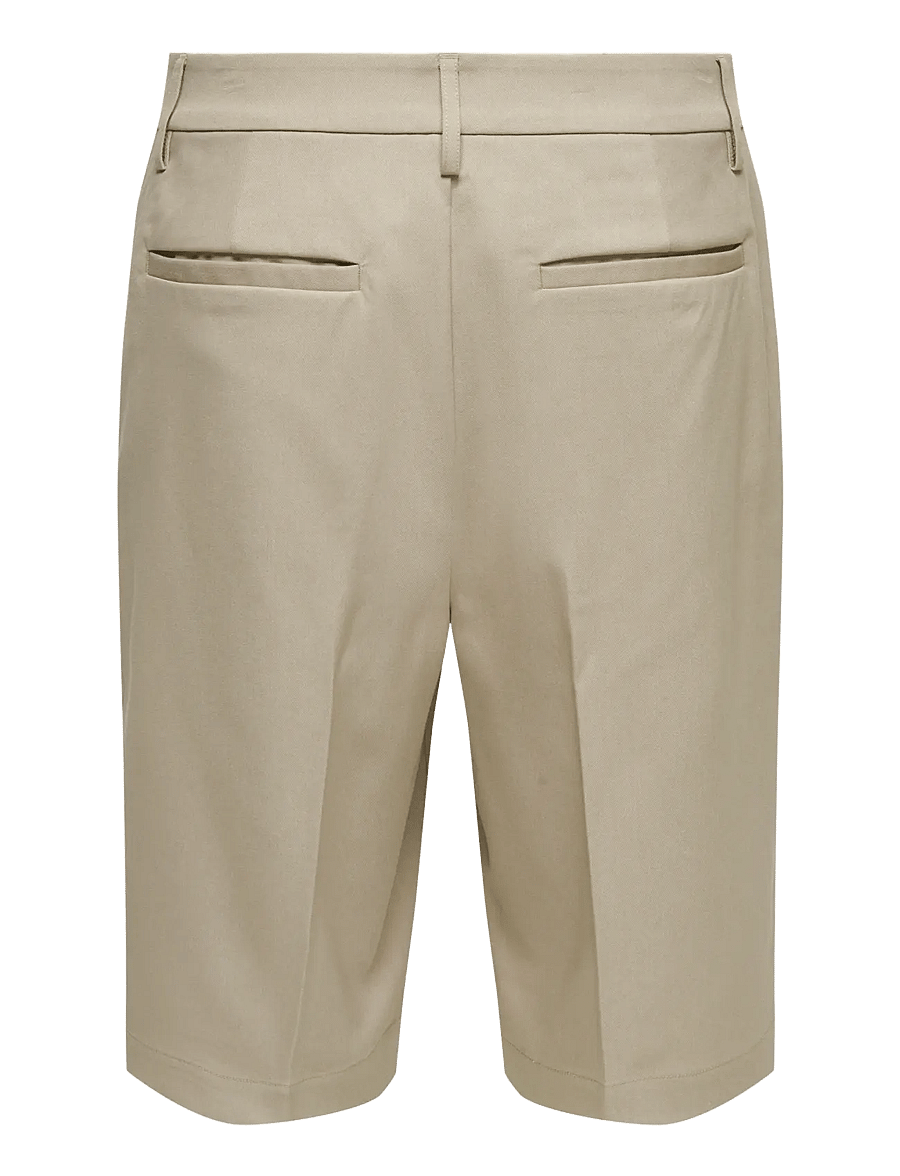 ONLY & SONS - ONSDAVES LOOSE TAILORED 0346 SHORTS FRML - chinos shorts - chinchilla - 2