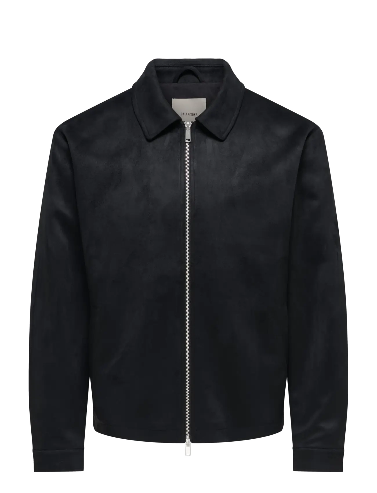 ONLY & SONS ONSRUBY FAKE SUEDE JACKET OTW VD - ONLY & SONS - BLACK / black