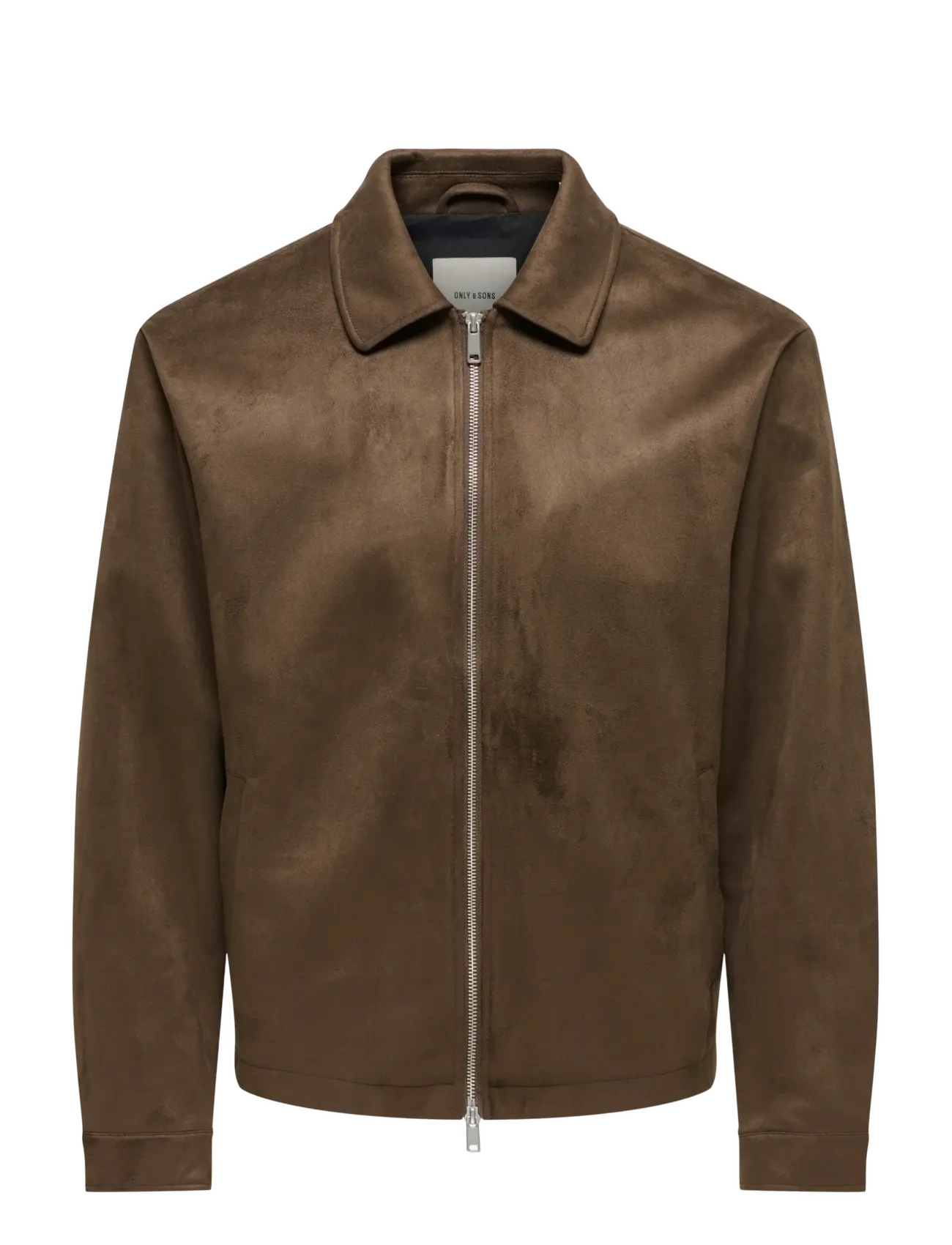 ONLY & SONS - ONSRUBY FAKE SUEDE JACKET OTW VD - efterårsjakker - carafe - 1