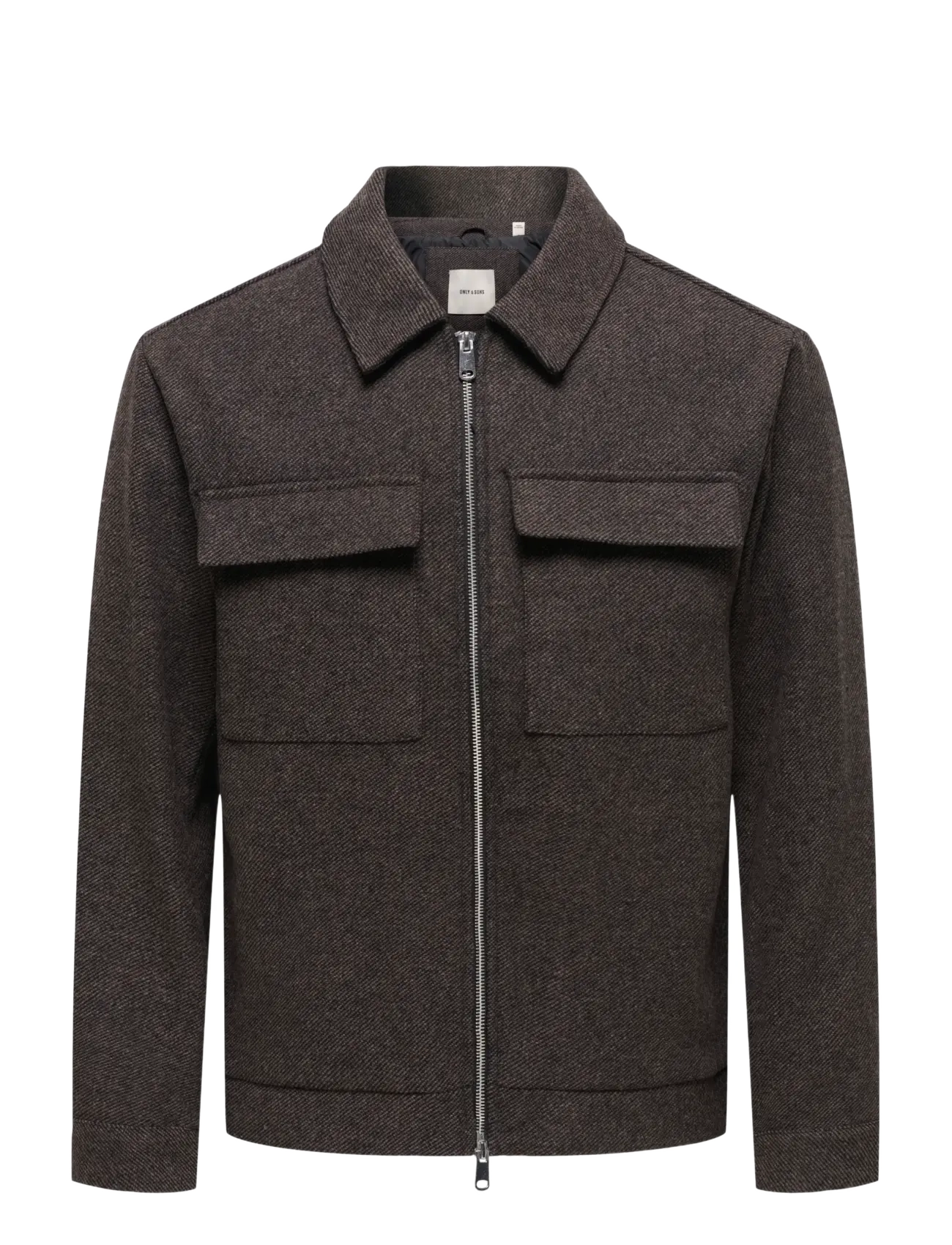 ONLY & SONS - ONSRUSH WOOL JACKET OTW FRML NOOS - dark grey melange - 1